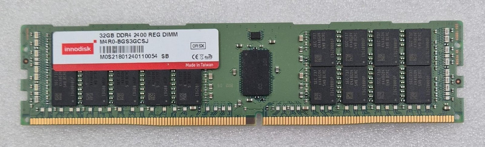 [LOT 8 PCS] Innodisk 32GB DDR4 2400 REG DIMM M4R0-BGS3GCSJ Server MEMORY RAM
