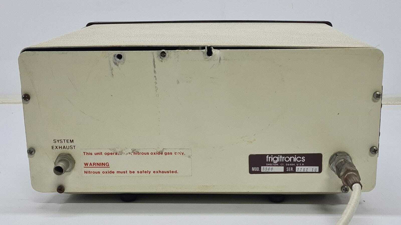 Frigitronics CT- 82 Cryosurgical System Mod. Mode 3300