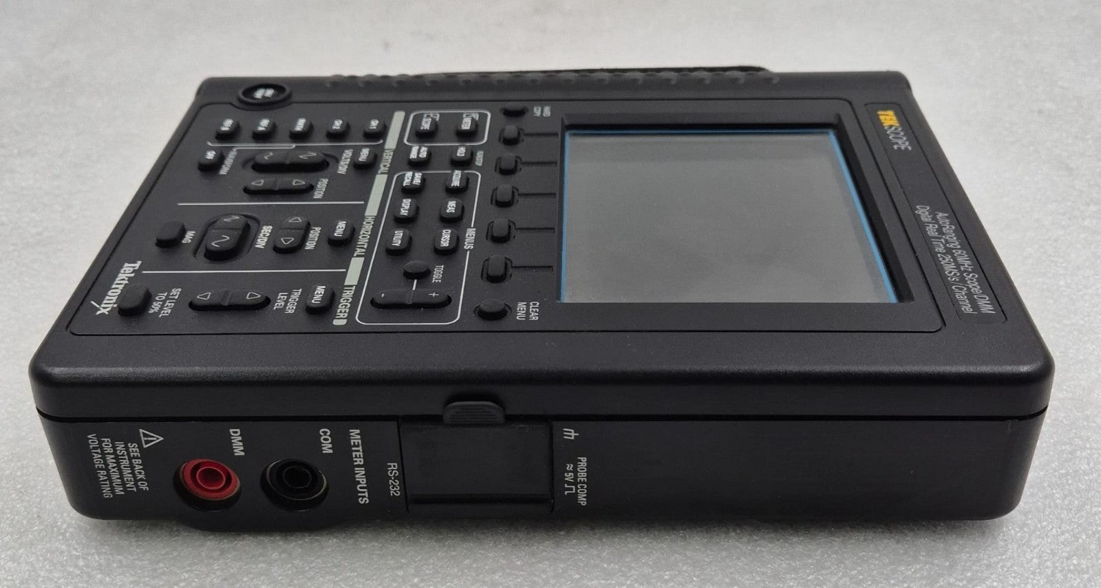 Tektronix TEKSCOPE Auto Ranging 60MHZ Scope/DMM Digital Real Time 250MS/s *AS-IS