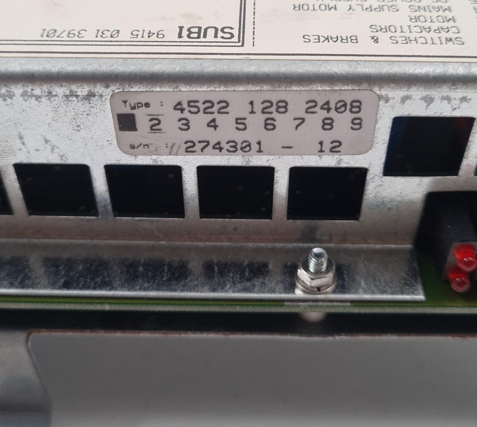 SUBI 4522 104 45932 9415 031 39701 Power Supply 4522-128-2408 Philips BV PULSERA