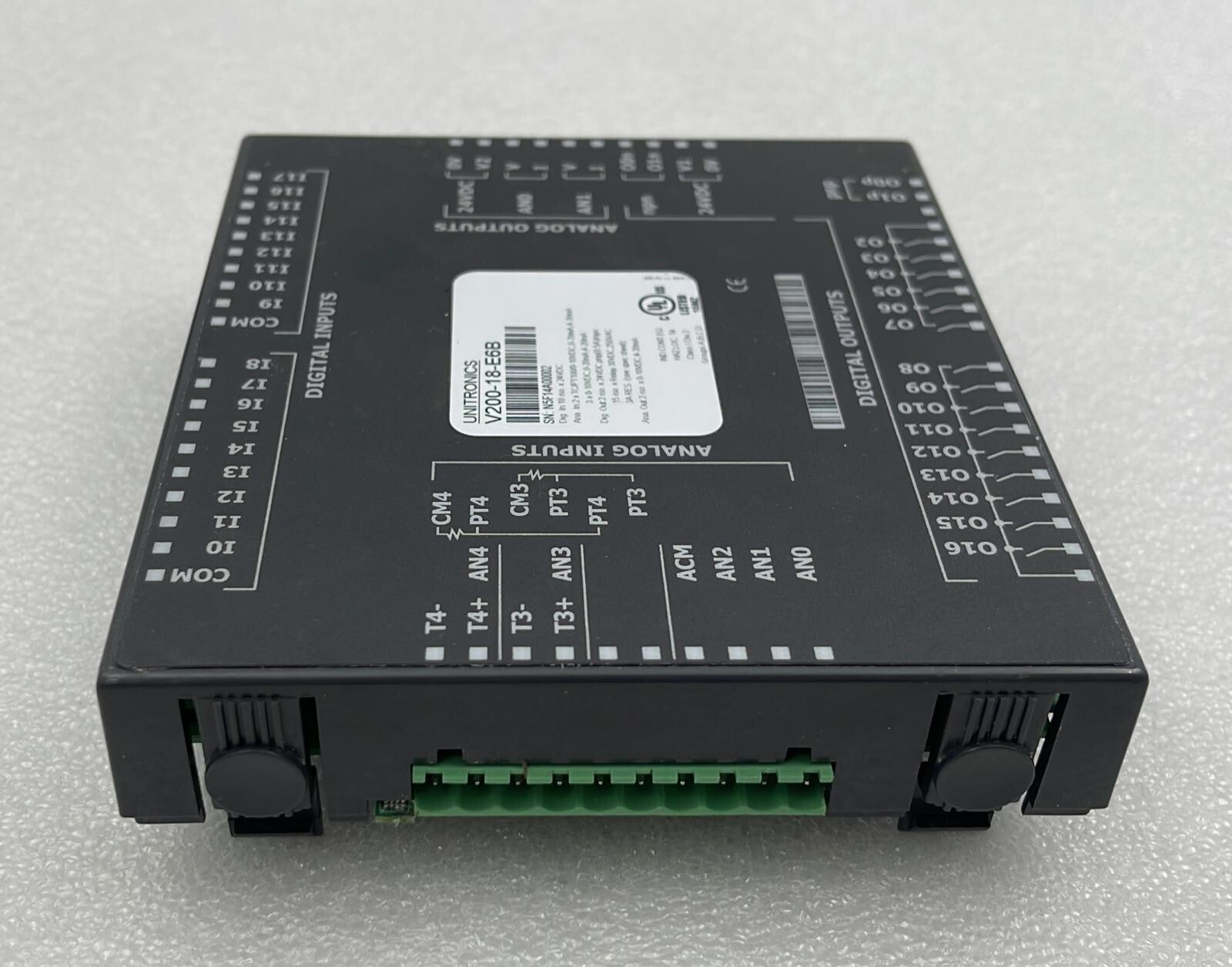 Unitronics V200-18-E6B SNAP in I/O Digital Module **AS IS