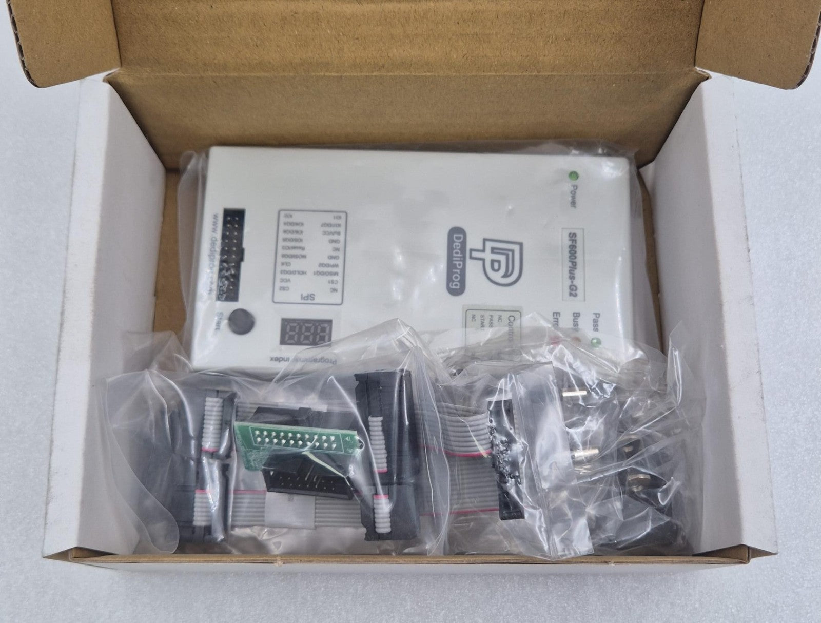 DediProg SF600Plus-G2 SPI flash IC programmer kit in open box
