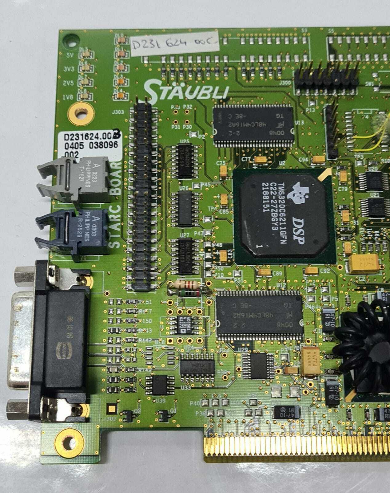 Staubli Starc Board D231624 X83160200 Modified **AS-IS**