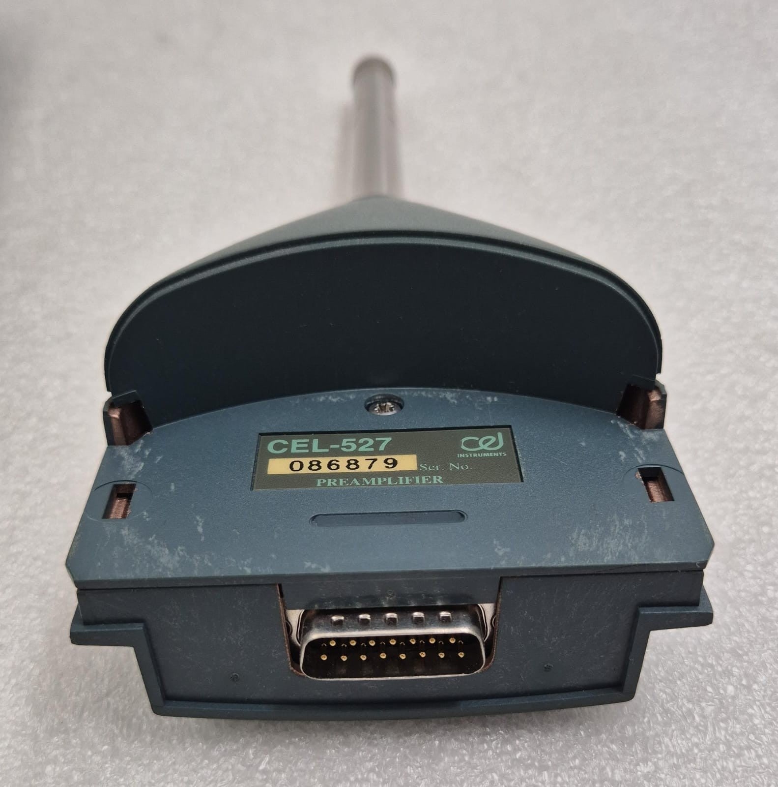 CEL Instruments CEL-593 Sound Level Analyzer W/ CEL-527 PREAMPLIFIER Microphone