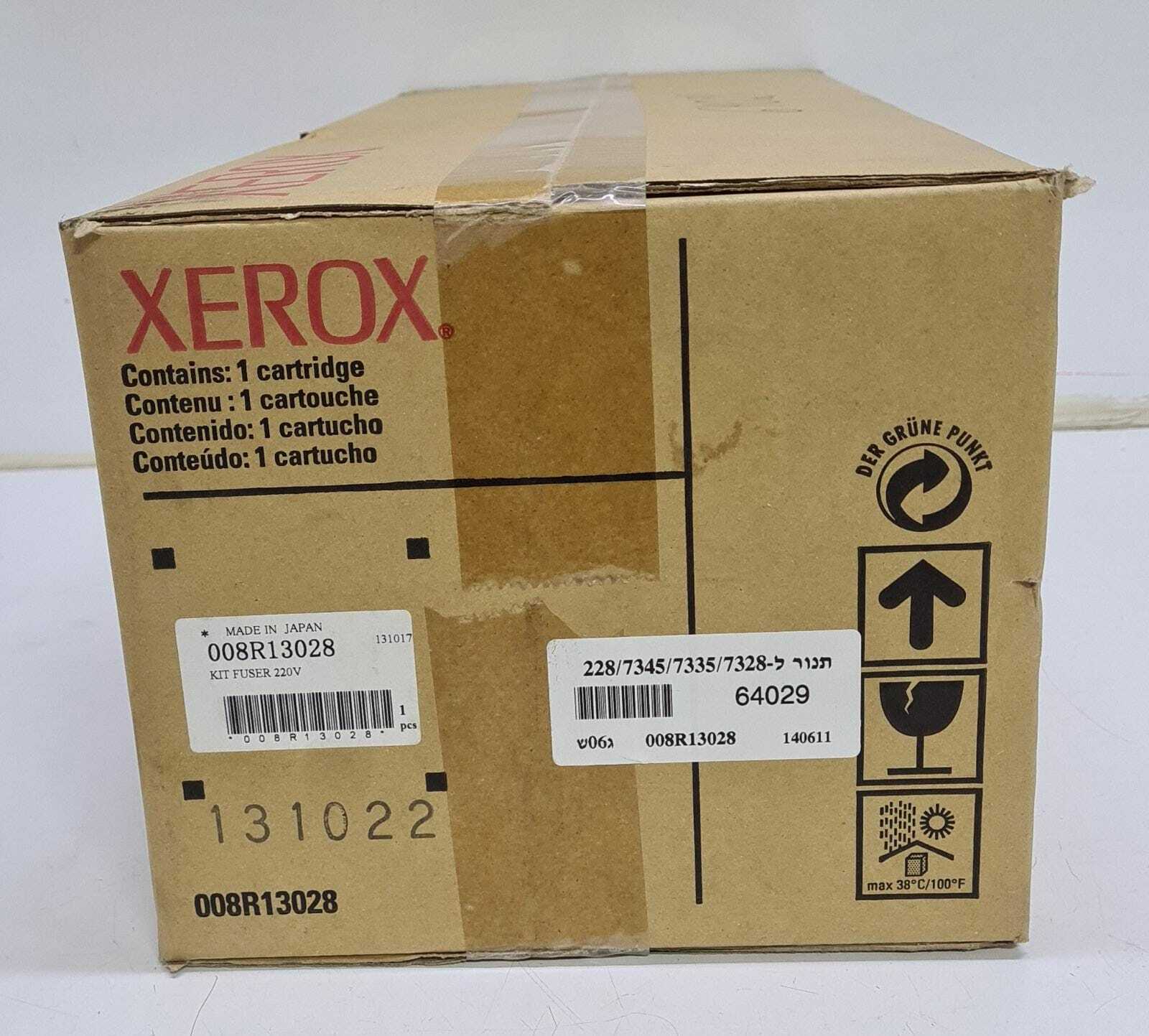 NEW OEM Sealed - Xerox Fuser Four Fusor WorkCentre 008R13028 KIT FUSER 220V