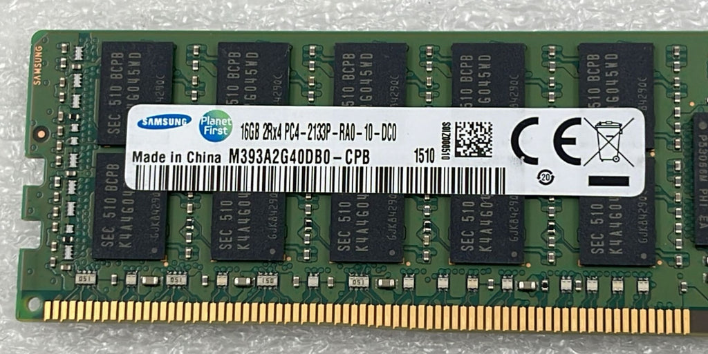 [LOT 5] SAMSUNG 16GB 2Rx4 PC4-2133P DDR4 M393A2G40DB0-CPB Server Memory RAM