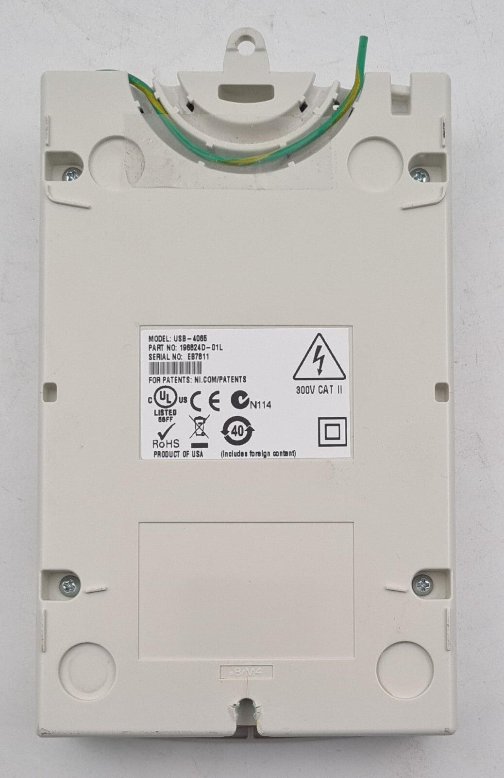 National Instruments NI USB-4065 196824D-01L digital multimeter module