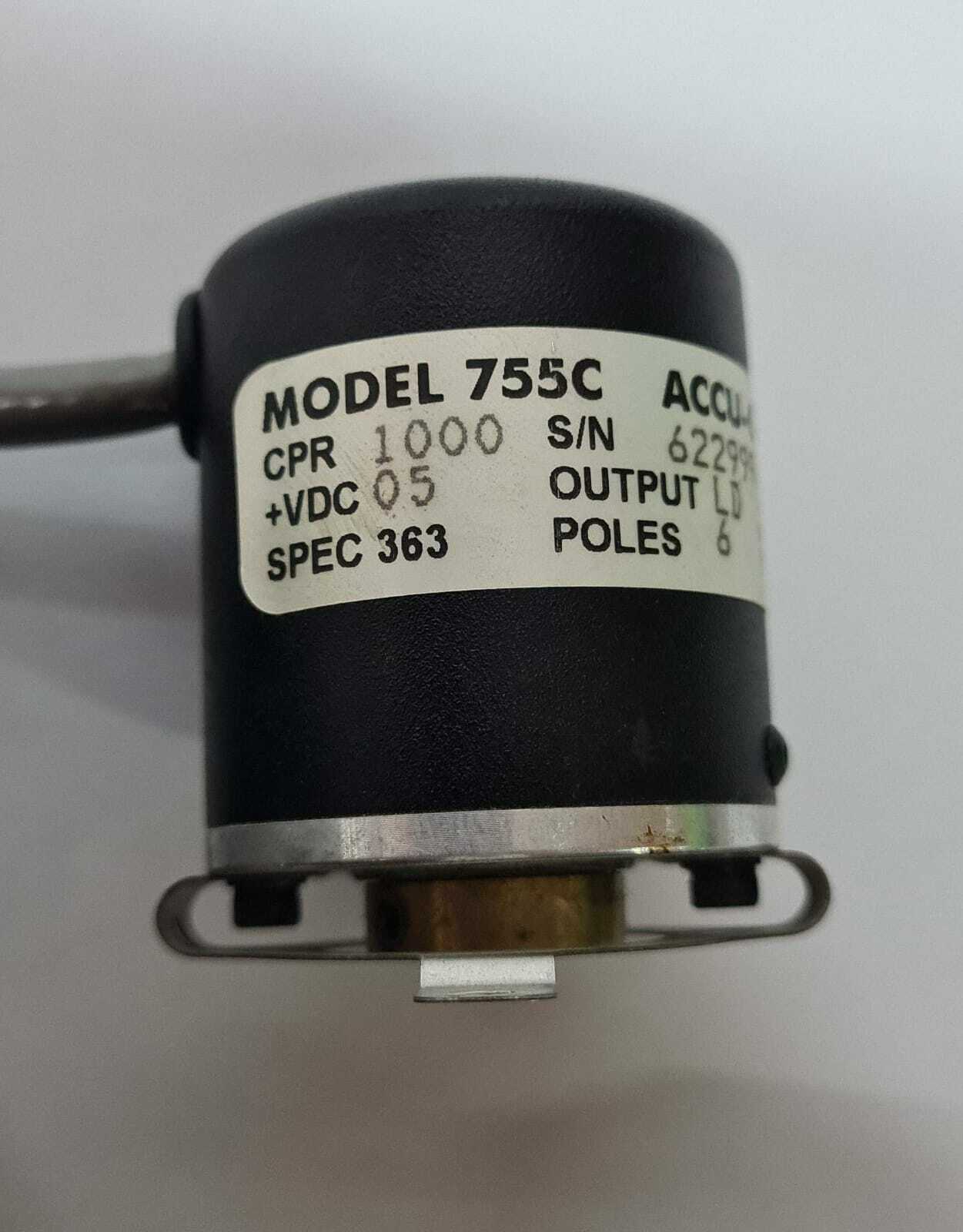ACCU-CODER Incremental Shaft Encoder 755C VDC Input