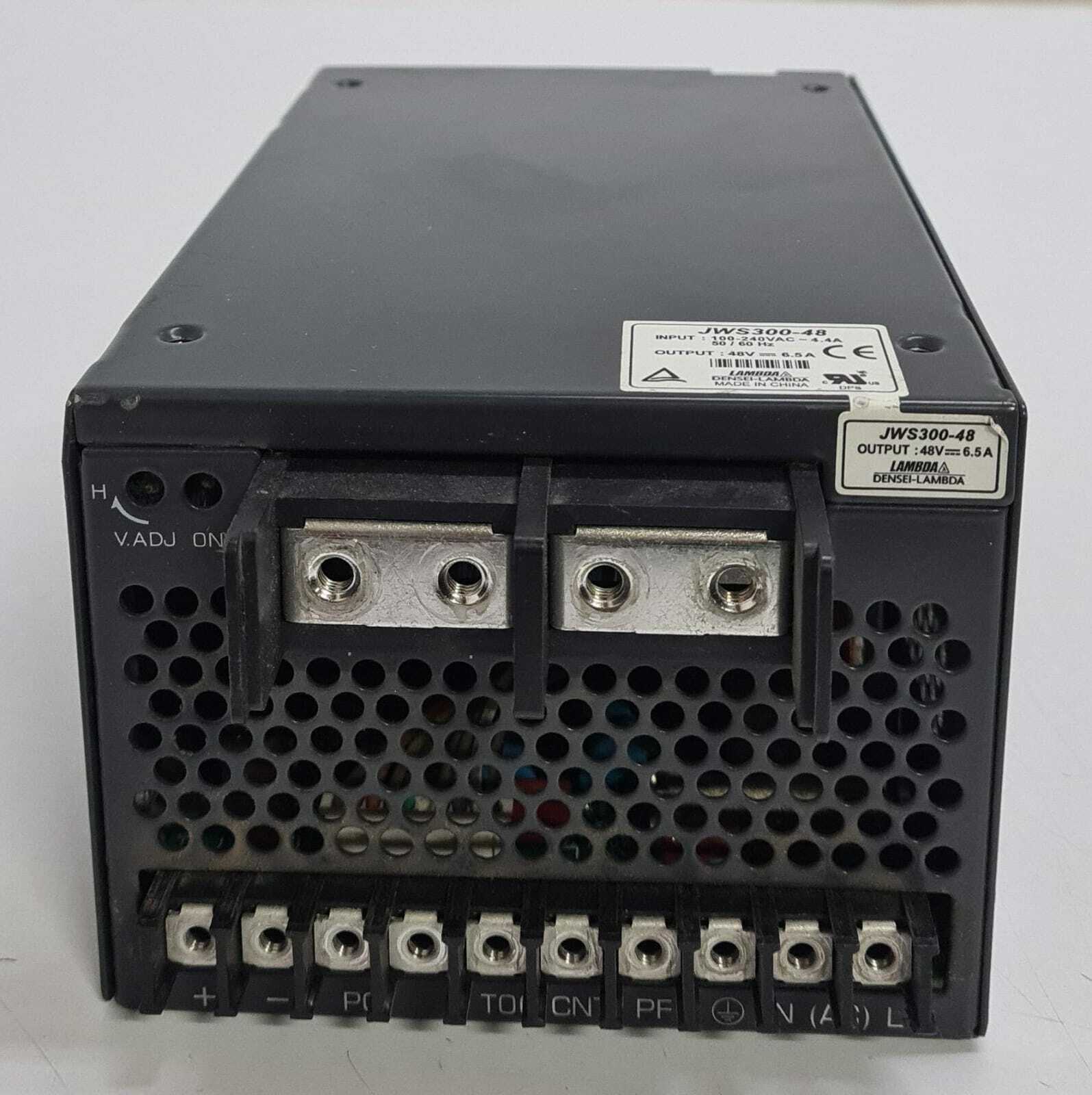 Densei Lambda JWS300-48 power supply 100-240VAC 4.4A 50/60Hz