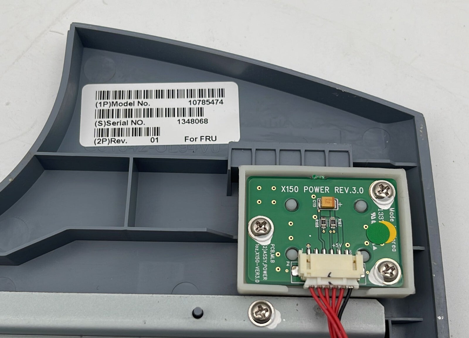 Siemens Acuson Ultrasound Control Panel Trackball 10349224