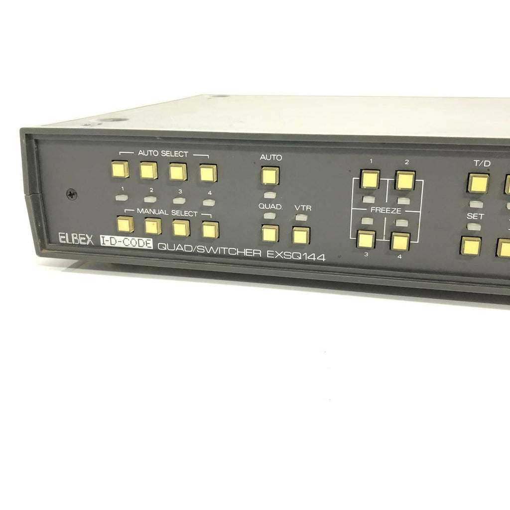Elbex Quad Switcher EXSQ144 CCTV Video Control Vga Security Controller