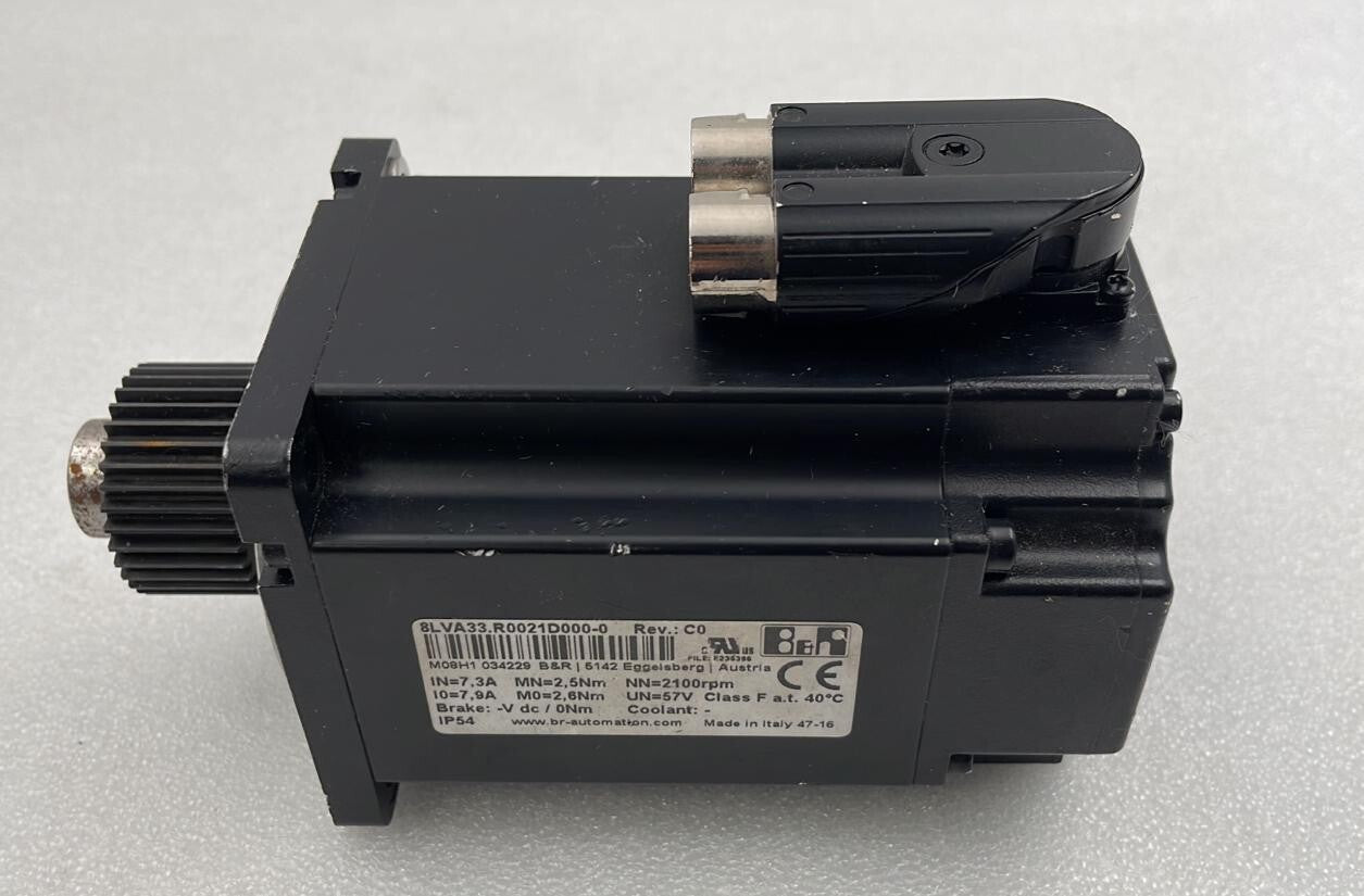 B&R Automation Servo Motor 8LVA33.R0021D000-0