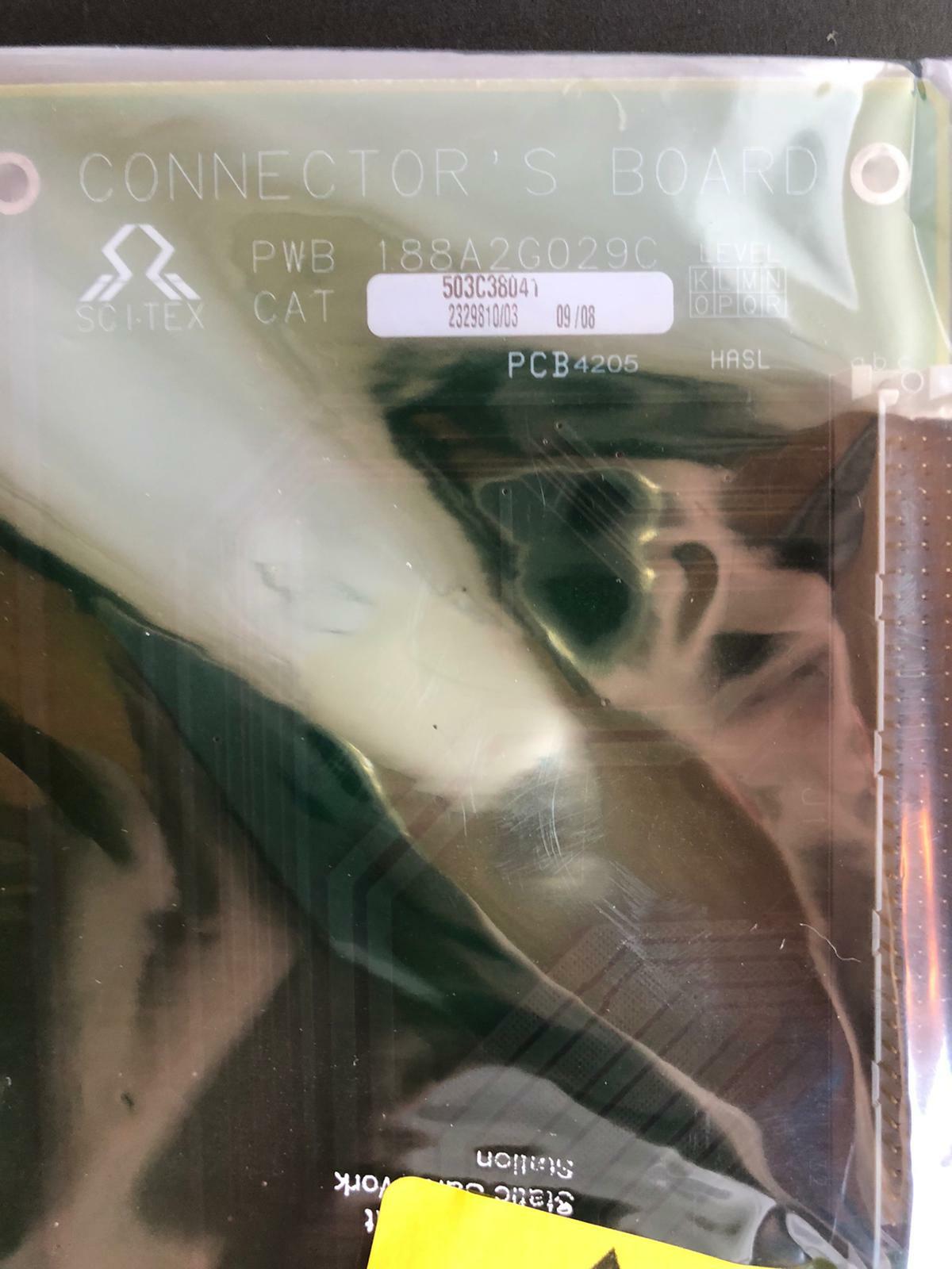 SCITEX Connectors Boards 188A2G09C CAT 503C38041