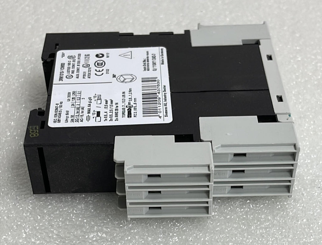 Siemens 3RN1010-1CW00 Thermistor motor protection relay 24-240V GB14048.5/50Hz