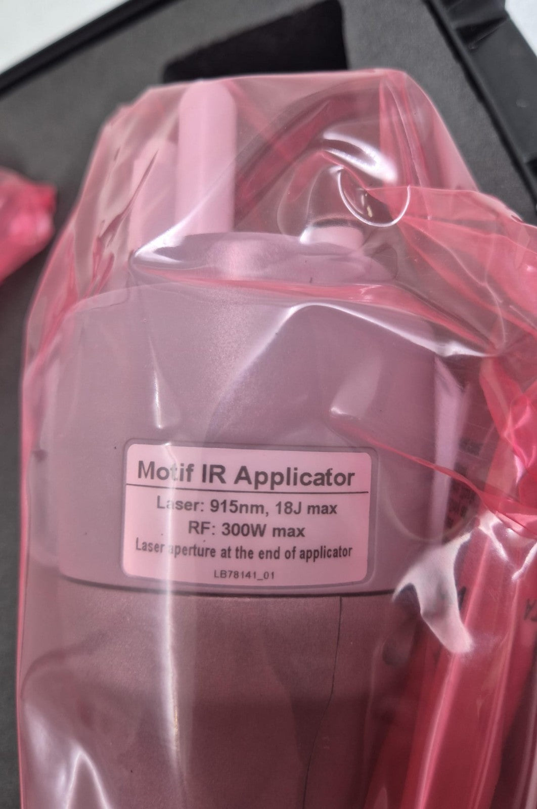 Syneron CANDELA Motif IR Applicator FG70911 Hand-piece for ELase Machine **NEW**