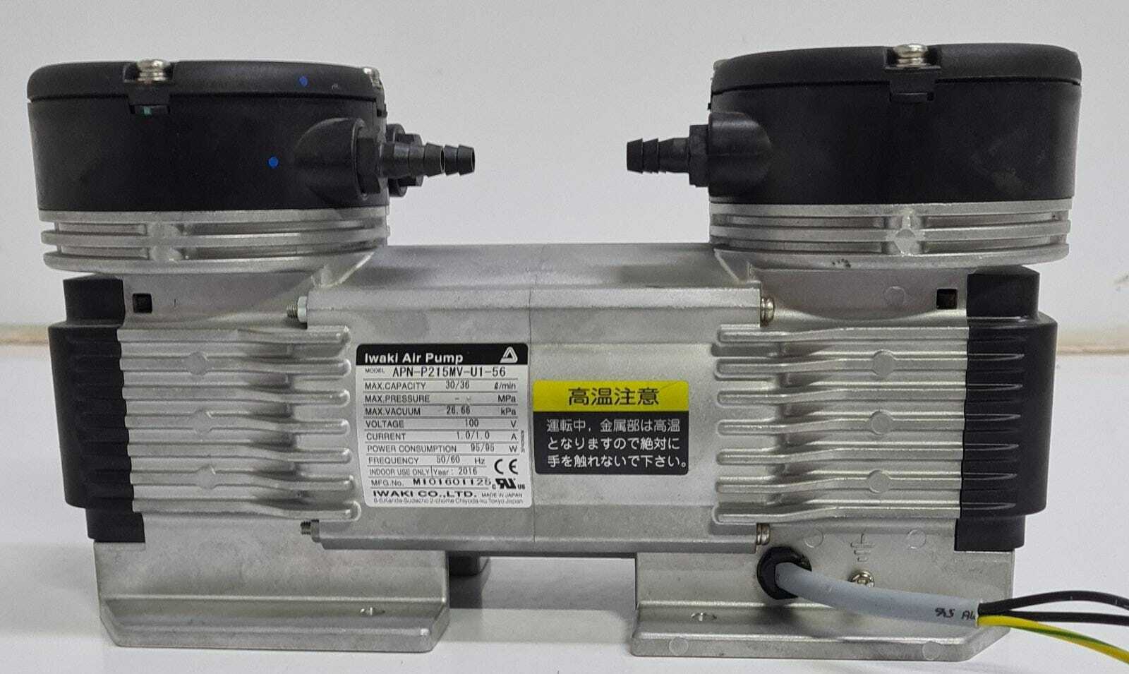 Iwaki Air Pump APN-P215MV-U1-56 Diaphragm Vacuum Pump 30/36 l/min 100V