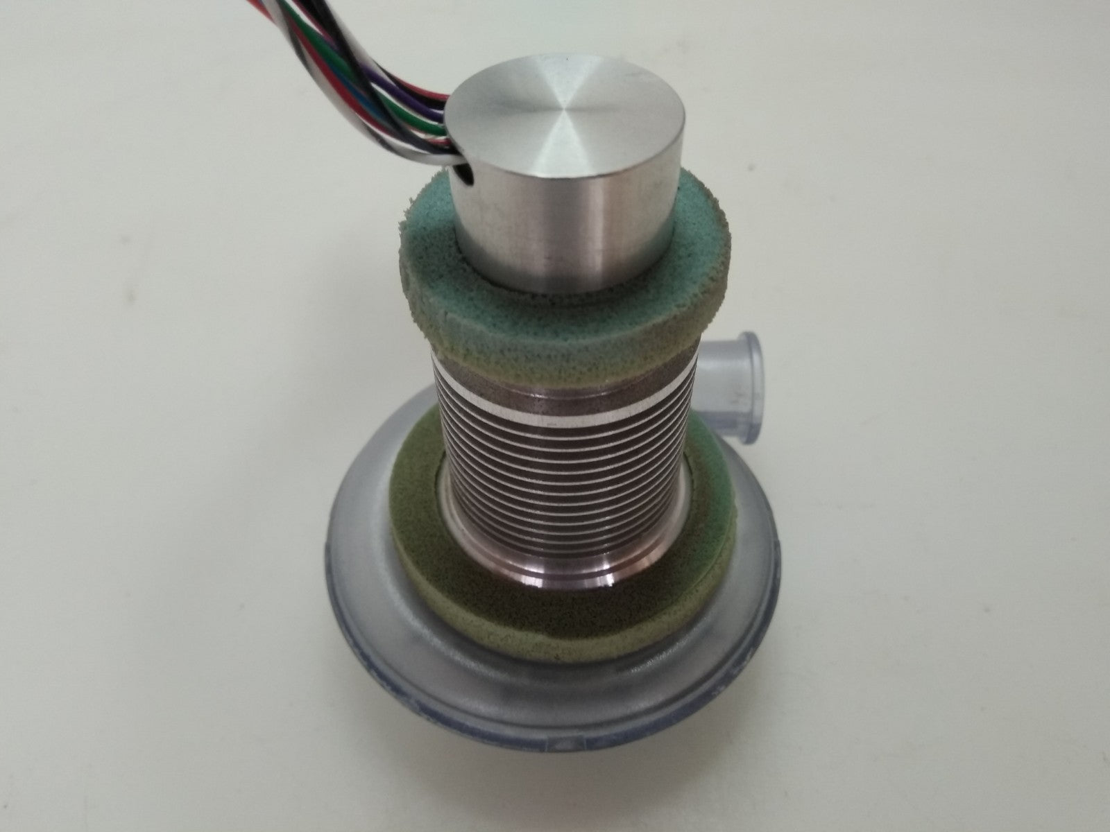 Micronel compact radial air blower angled perspective