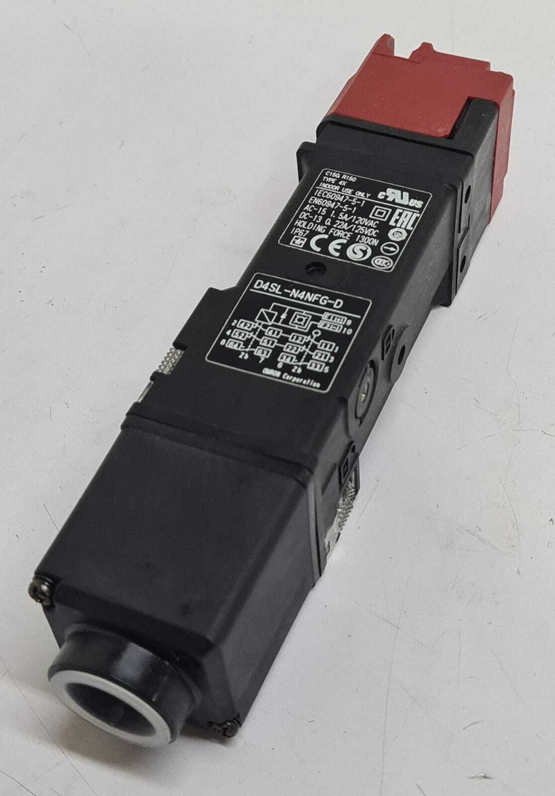 OMRON D4SL-N4NFG-D GUARD LOCK SAFETY DOOR SWITCH
