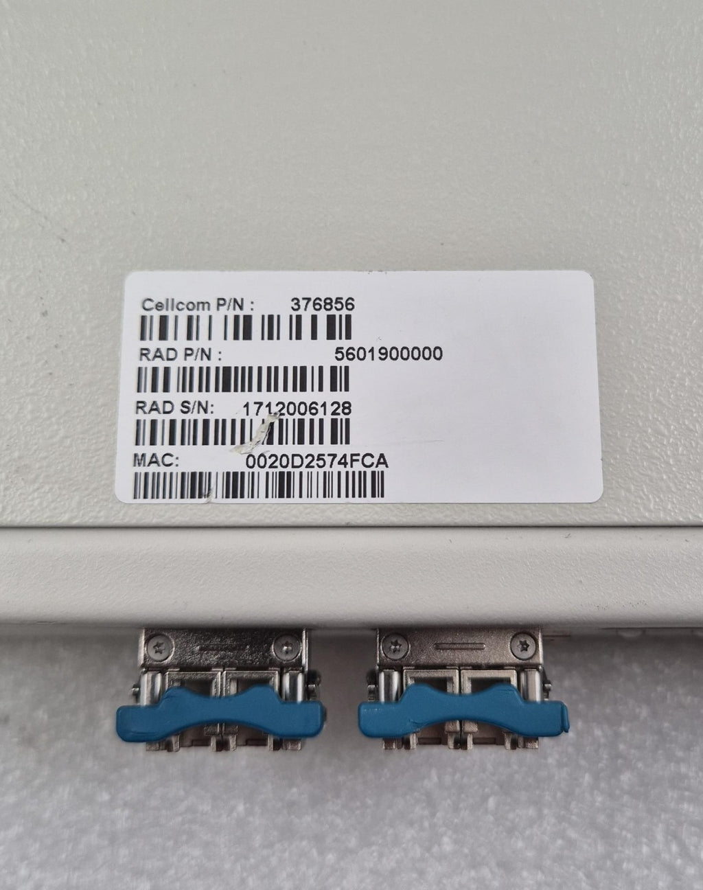 RAD ETX-220A 5601900000 ETX-220A_CELLCOM/DCR/4XFP/SYE/BSK 10G Ethernet Carrier