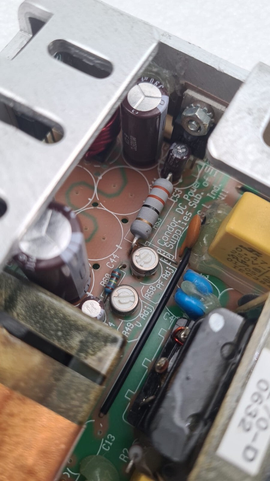 Condor DC Power Supply GLC75-24-102 PCB ASSY 02-35256-0101 100-240V Waters 2695