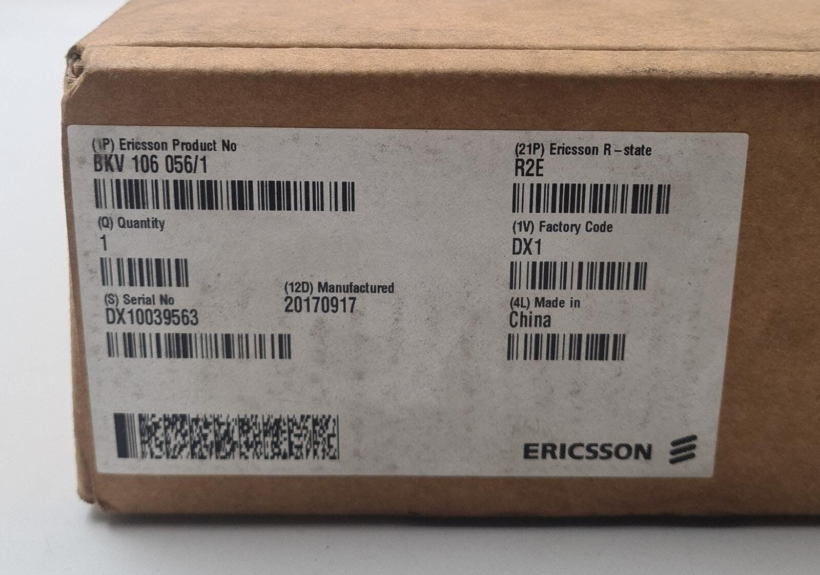 NEW - Ericsson Radio FAN UNIT BKV 106 056/1 BFB 140 12/1 R2E for SCS