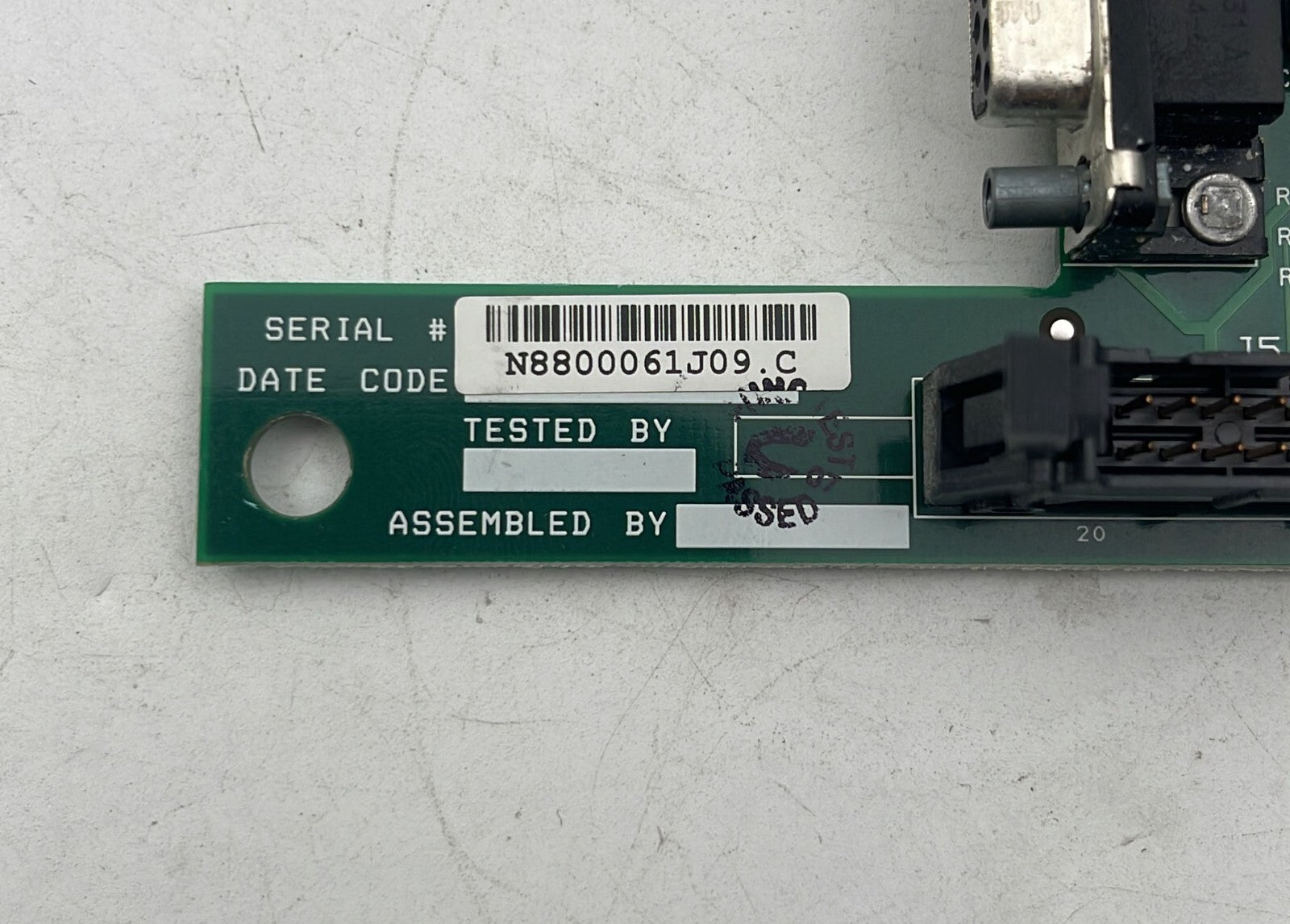 INDICO X-Ray Dedicated AID ION CPI Board PWB 737998 SCHEM 737996 PWB 737997