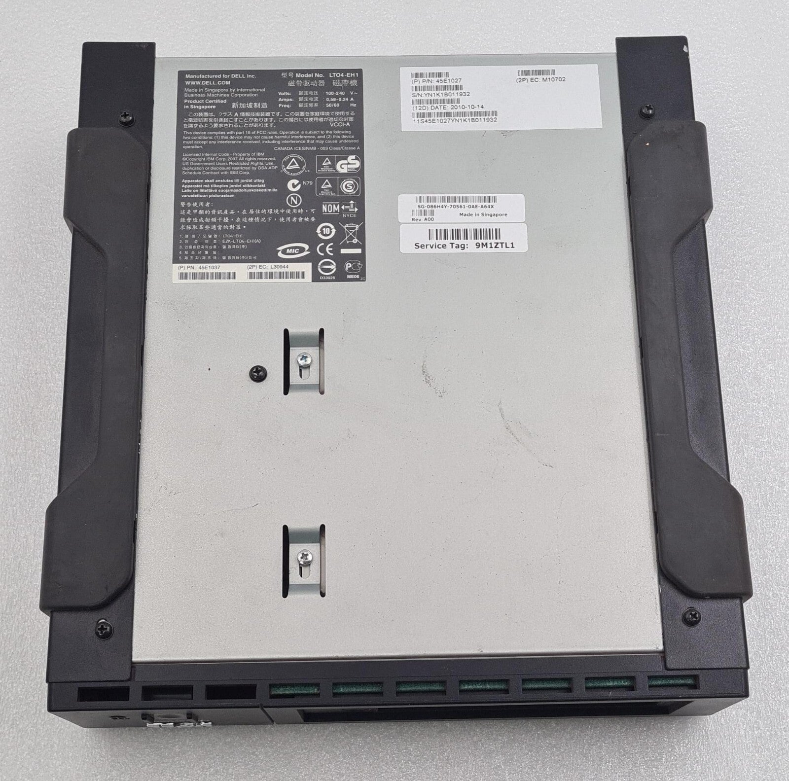 Dell Powervault LTO4-EH1 External Tape Drive 45E1037 / 45E1027