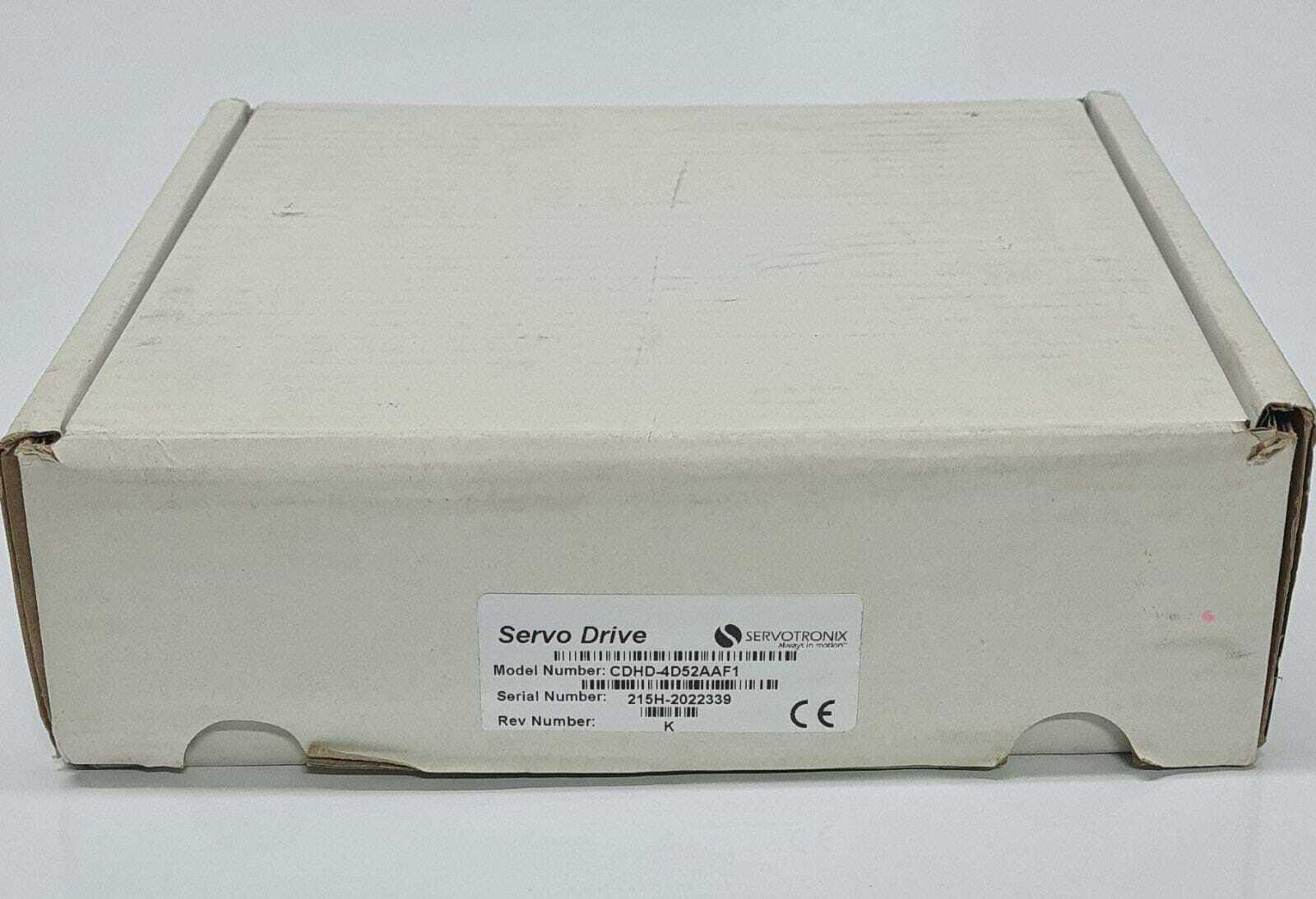 **NEW** SERVOTRONIX Servo Drive CDHD-4D52AAF1 REV. K