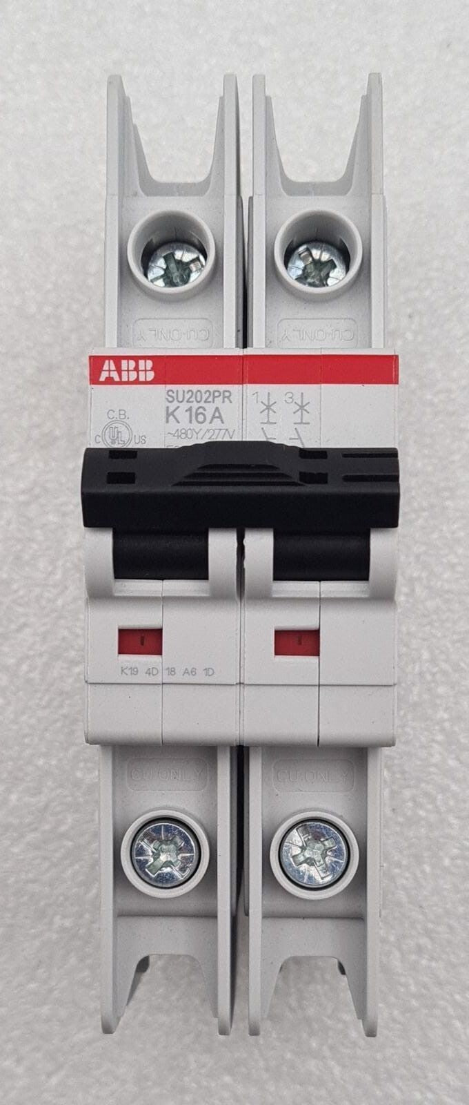 ABB SU202PR-K16A Circuit Breaker 2CDS 272 327 R0467 2X16A