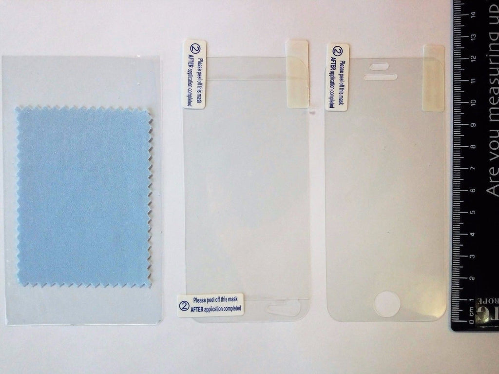 Wholesale Lot of 200 iPhone 5 Front Screen Protector Guard Scratch Clear