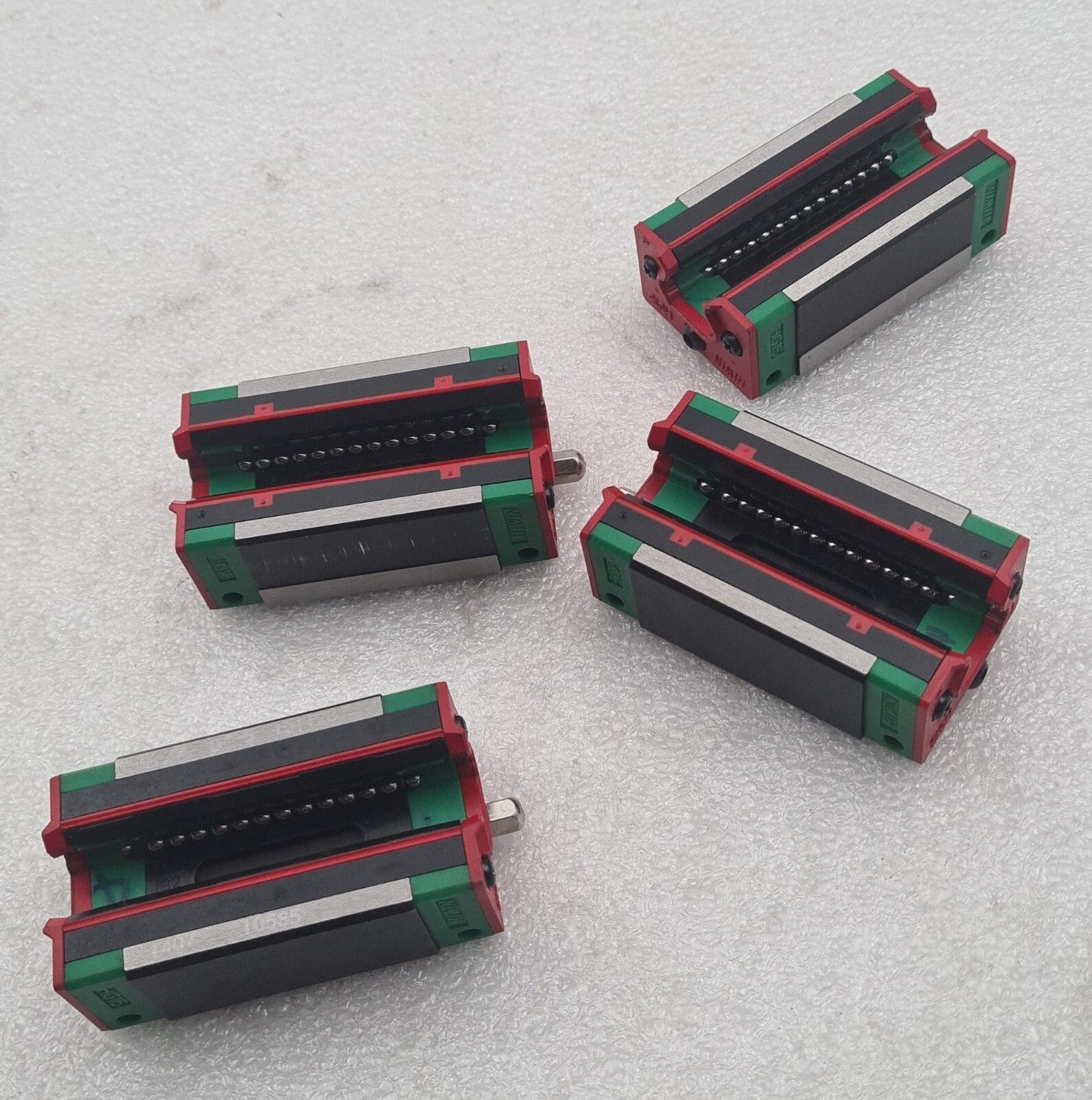 4 PCS- HIWIN HGL15CA Linear Rail Block Carriage Slider 150GHD-30301 160GBL-20000