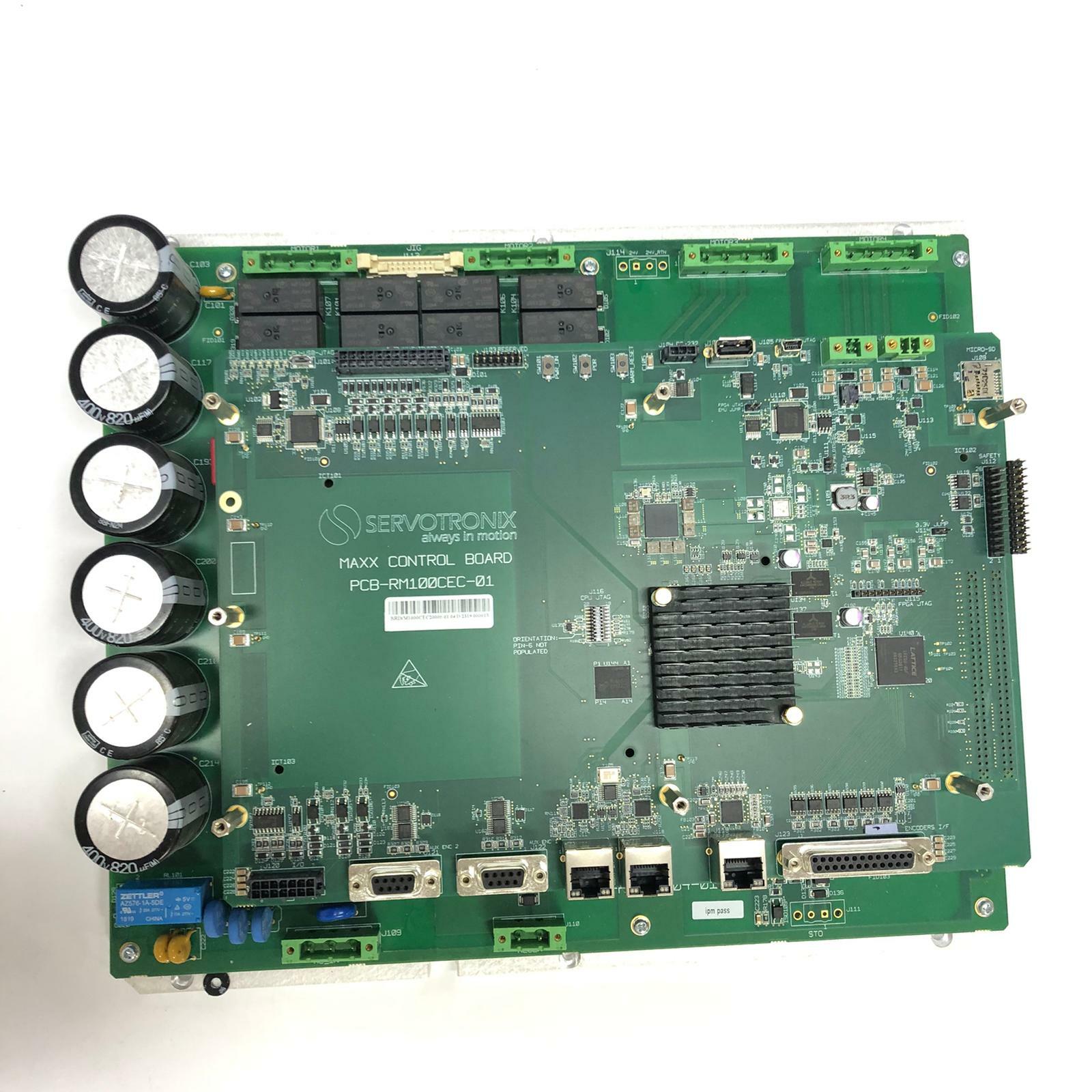 Servotronix MAXX 7 POWER Scara & Control board PCB-RM100CEC-02 PCB-RM107P04-01