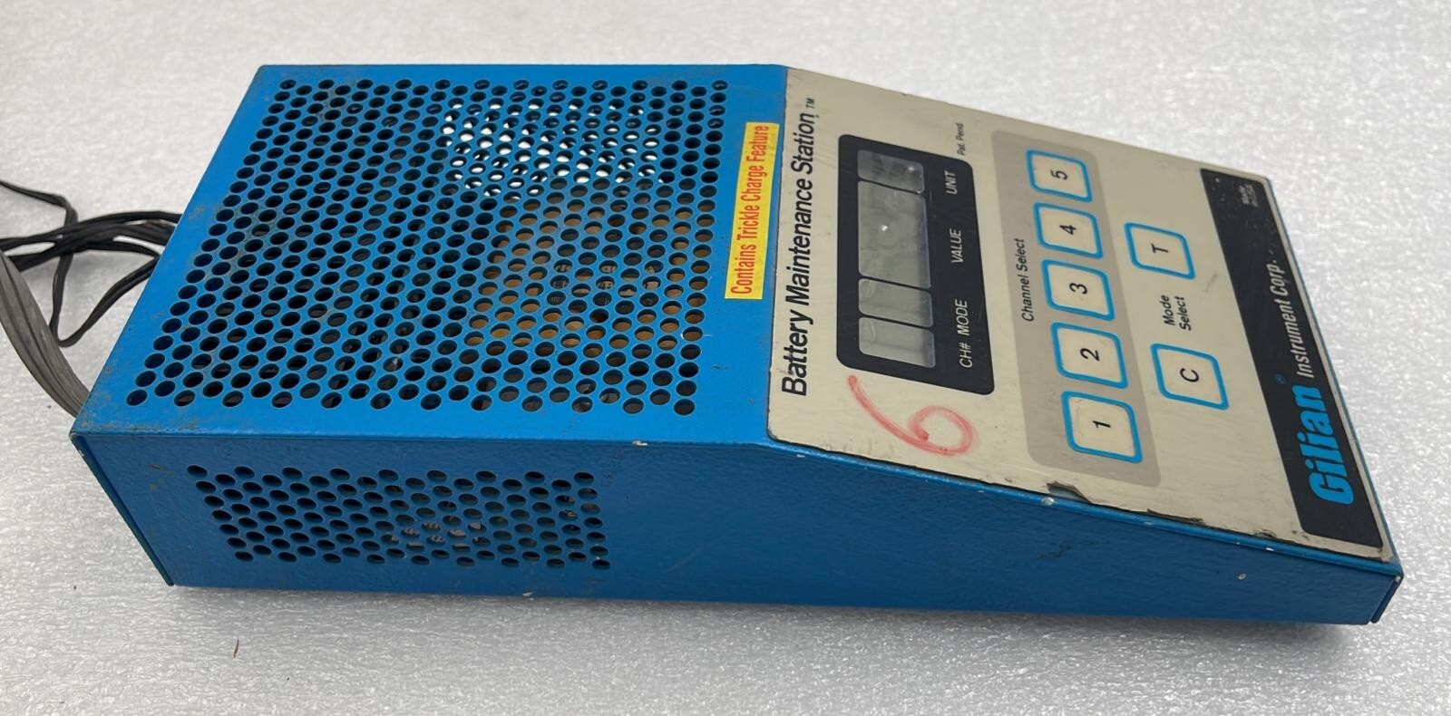 Gilian BMS-100 Battery Maintenance Station 5-Channel