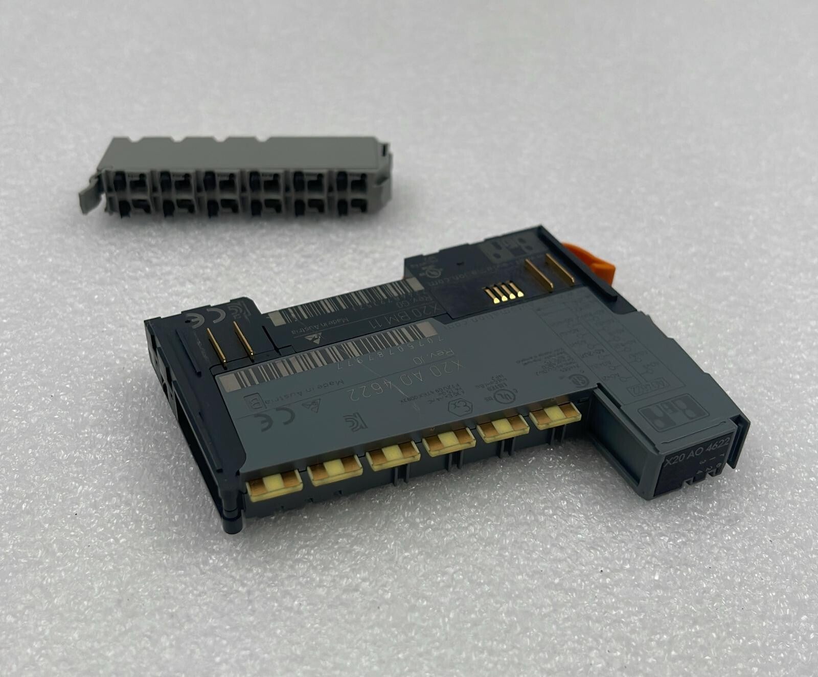 [LOT 2 PCS] B&R Automation X20 AO 4622 Digital Control Module W/ X20 BM 11 Base