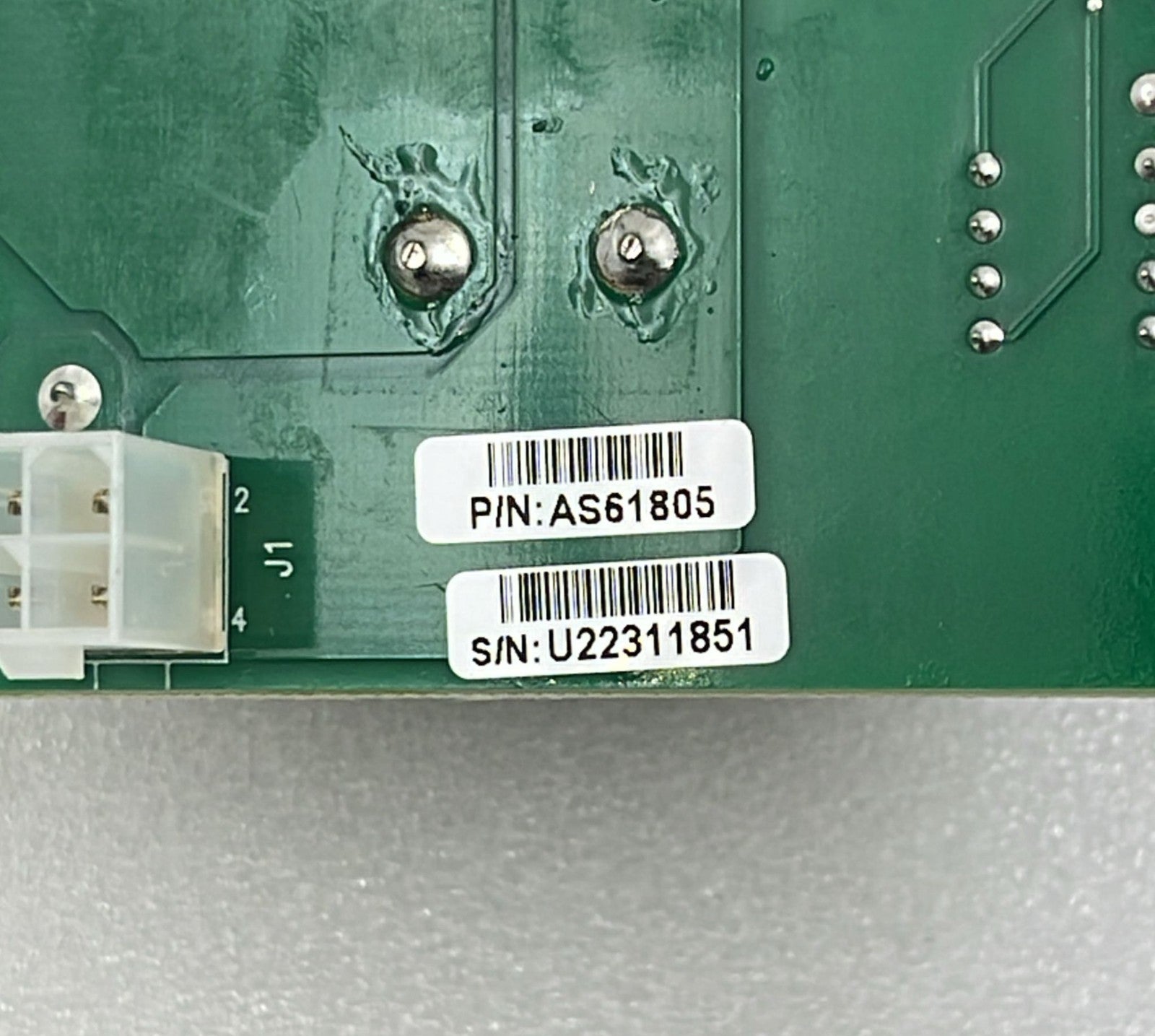 Syneron Candela AS61805 power supply PCB overview
