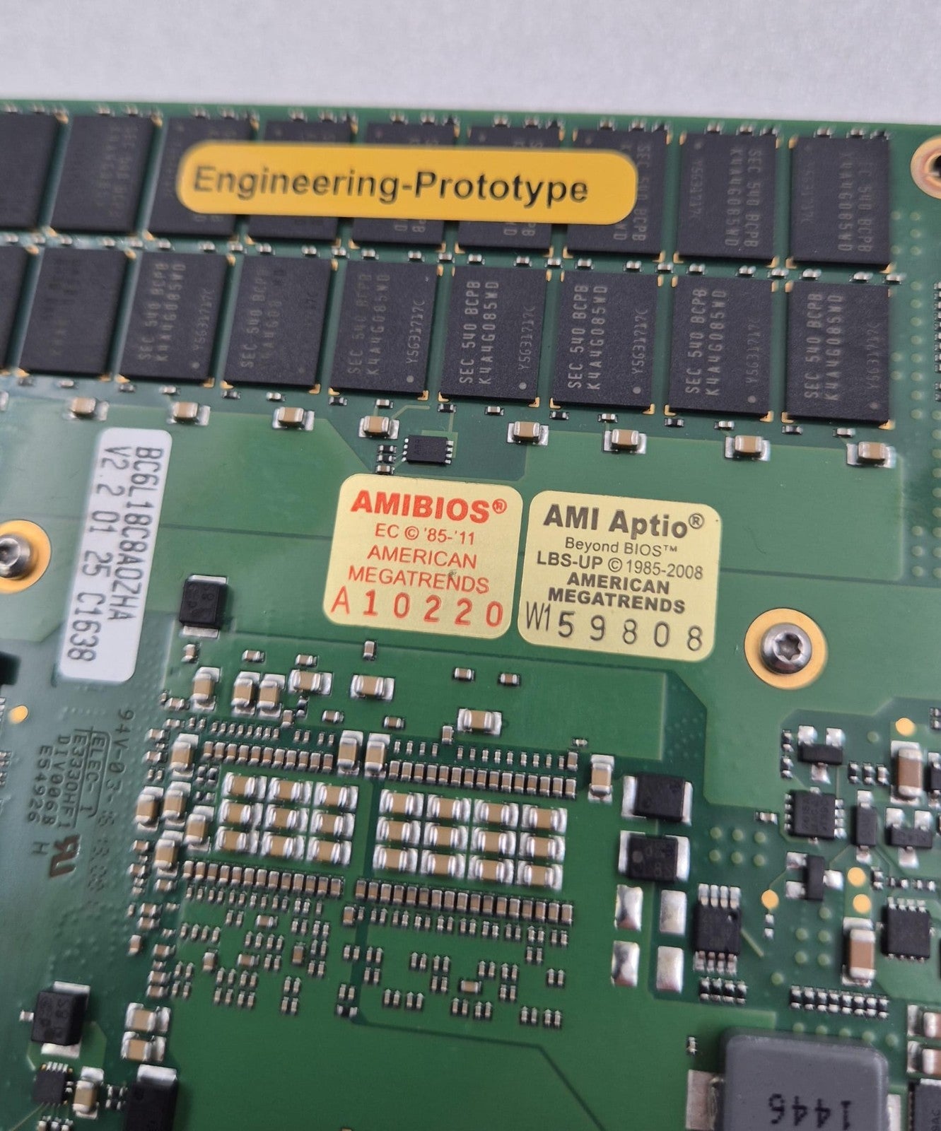 GE Intelligent Platforms bC6L18 V2.x-B Industrial Control Motherboard