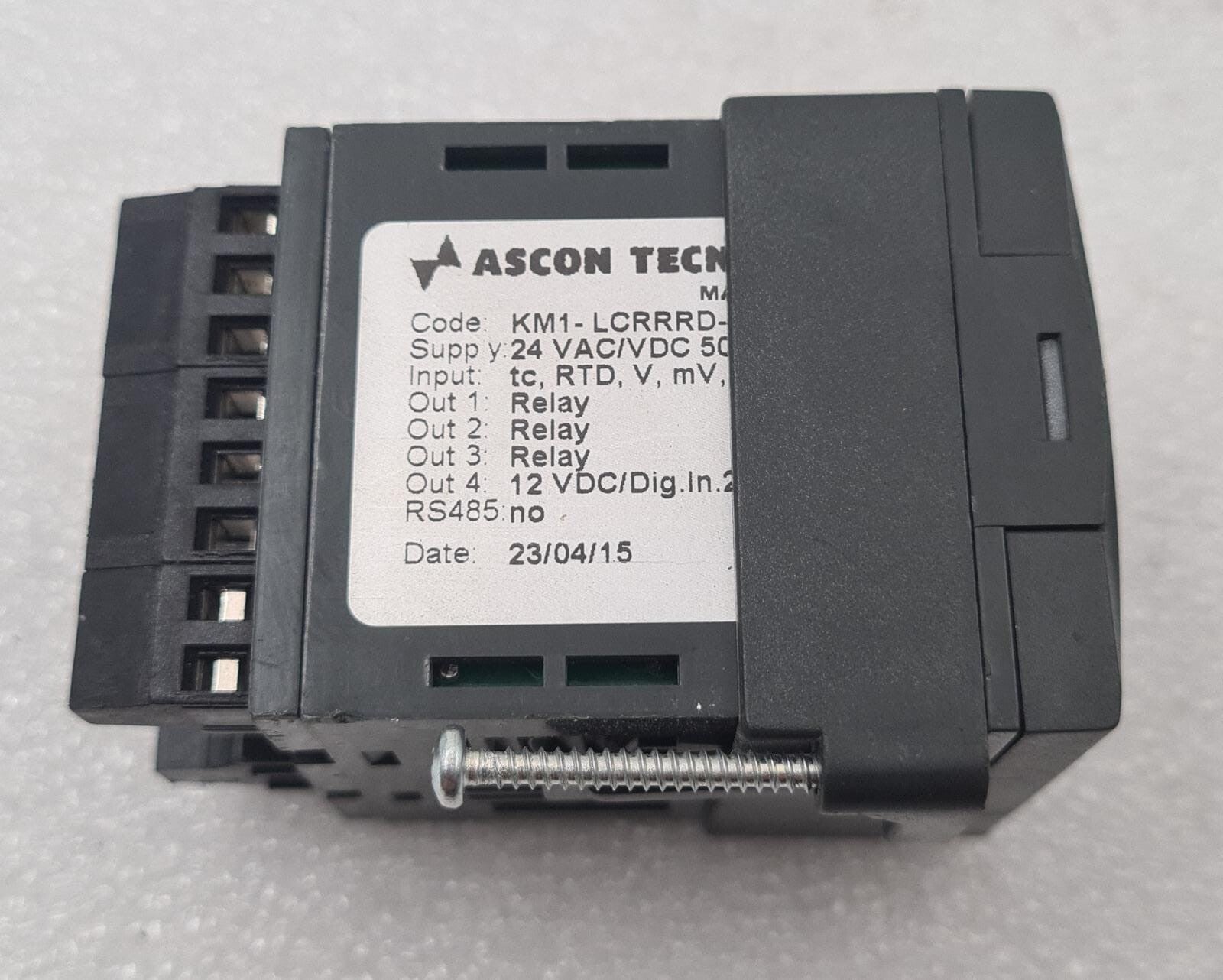 ASCON TECNOLOGIC KM1-LCRRRD Regulator Temperature Module