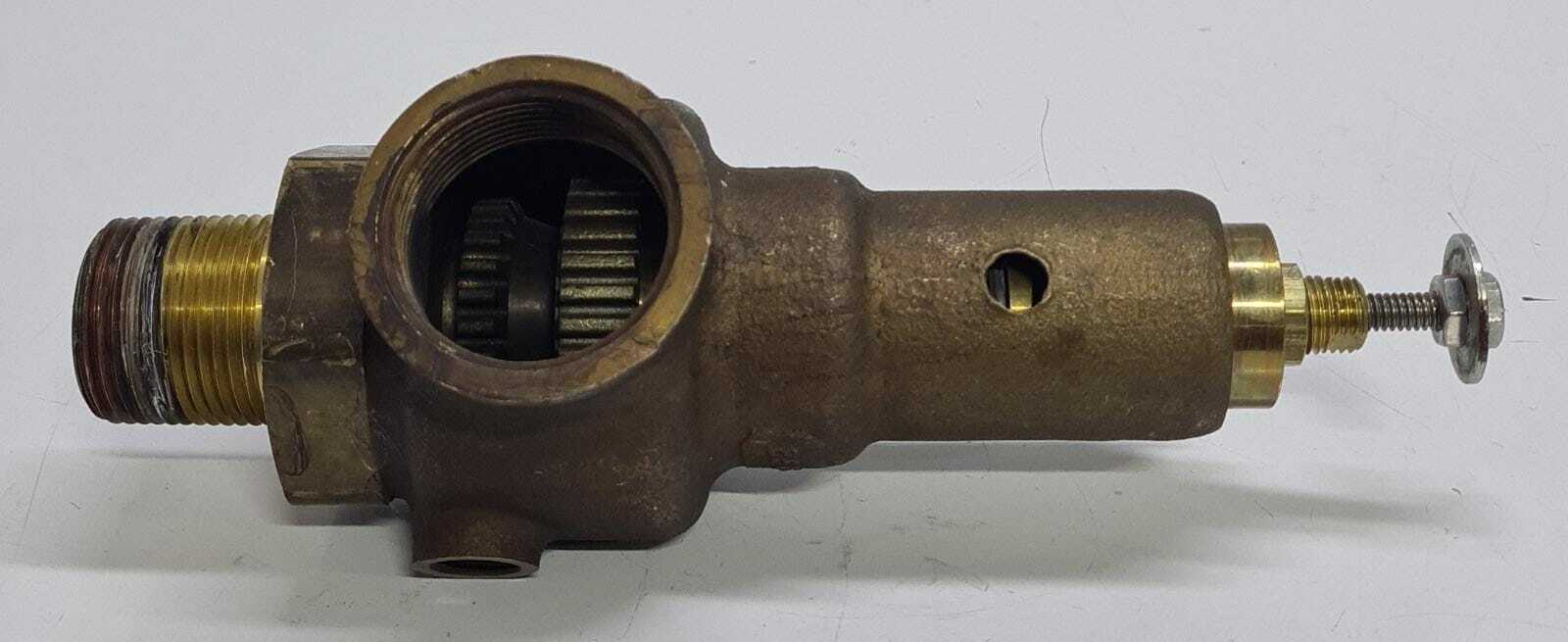 Apollo Steam Safety Valve 19MFEL40CETUQ 40 psi 2.8 BARG 407kg/hr SIZE 1