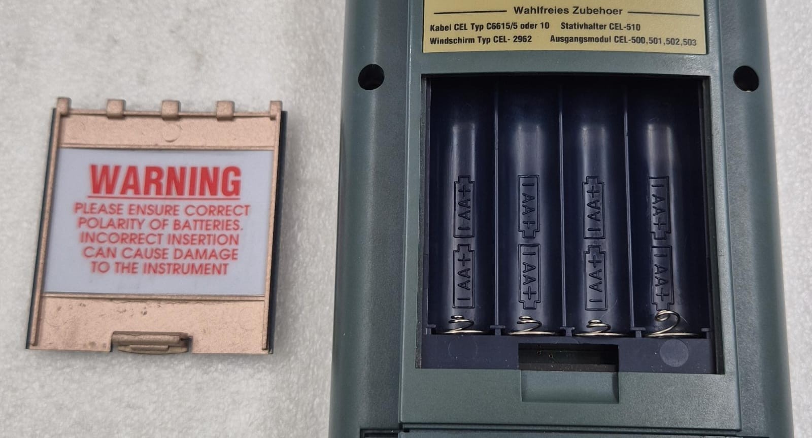 CEL Instruments CEL-593 Sound Level Analyzer W/ CEL-527 PREAMPLIFIER Microphone