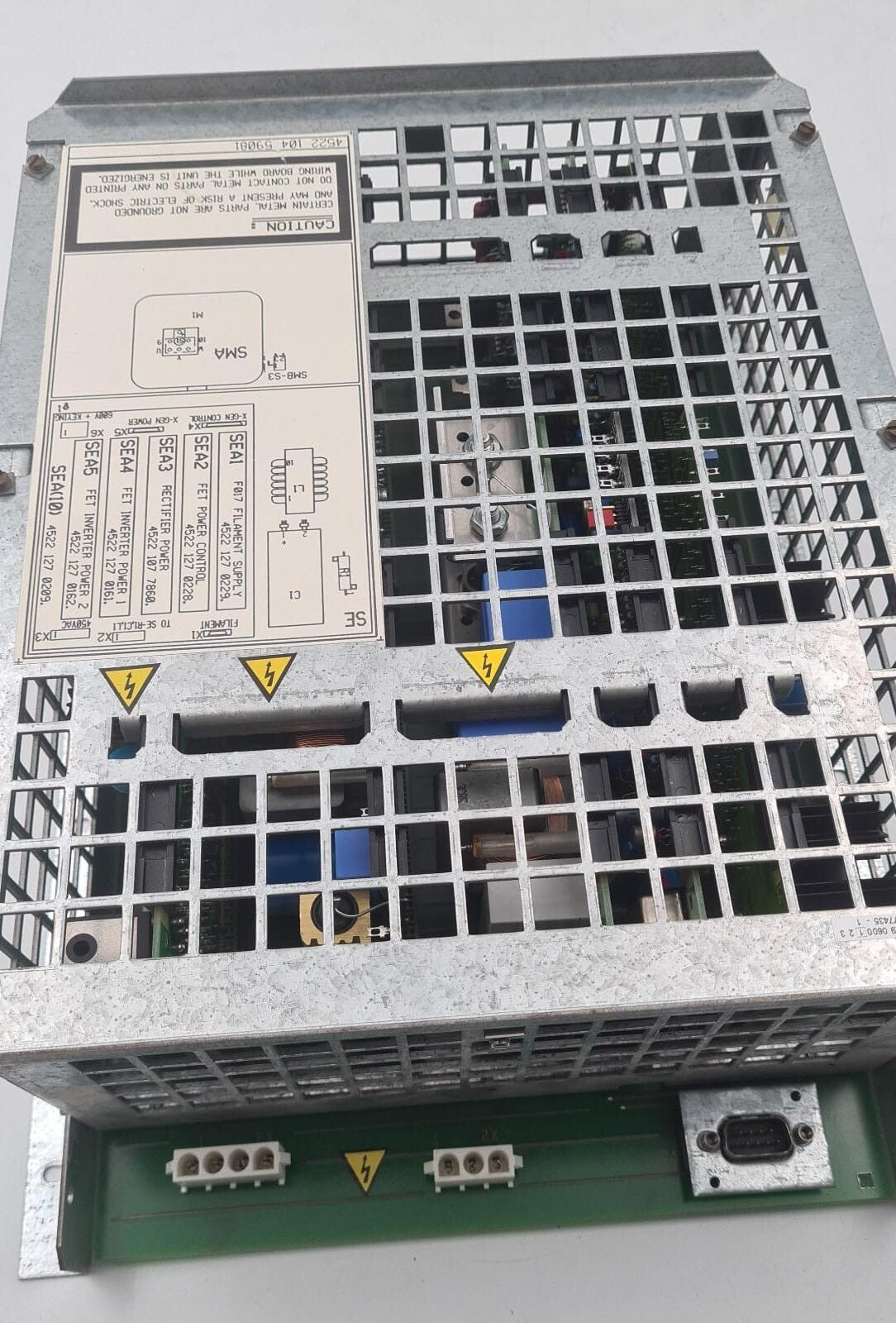 PHILIPS BV300 C-Arm 4522 104 59081 POWER SUPPLY UNIT 4522 129 06001