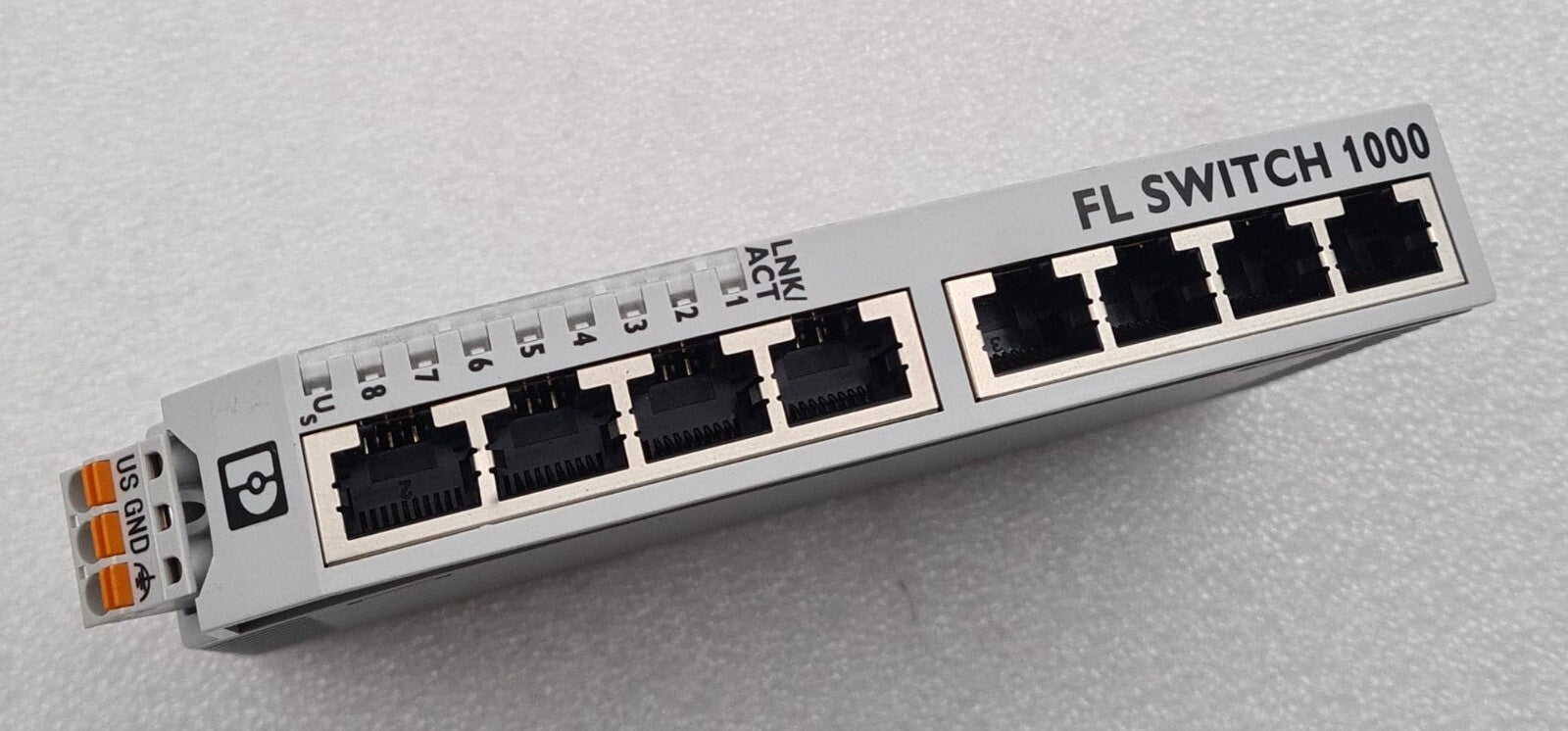 Phoenix Contact FL Switch 1000 1008N industrial Ethernet switch 8-port DIN rail