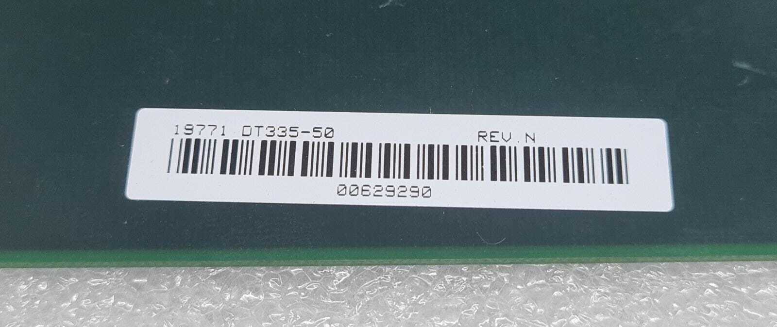 DATA TRANSLATION 19770 Data Acquisition Card 19771 DT335-50 Board