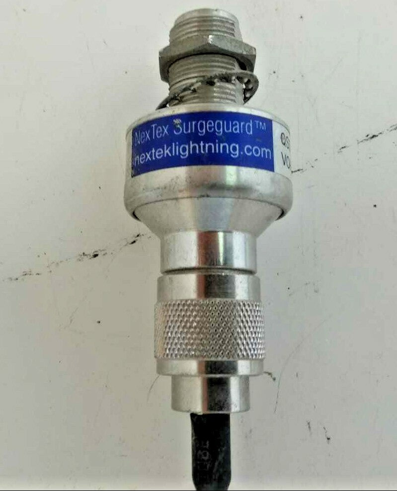 Nextex Surgeguard Qssnjnf0400 Coaxial Lightning Arrestor with Pigtail