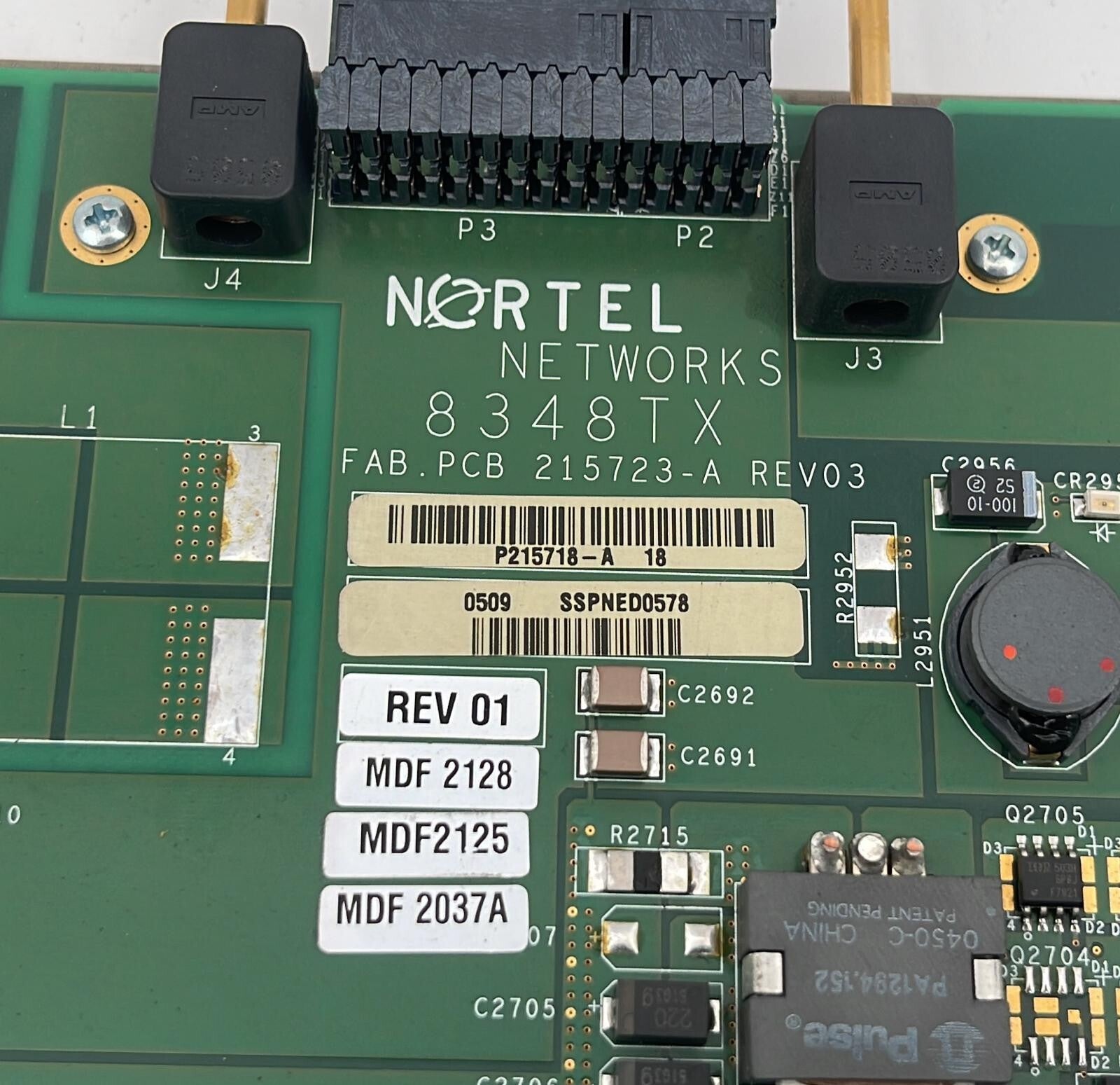 Nortel Network 8348TX FAB PCB 215723-A REV 03 48-Port