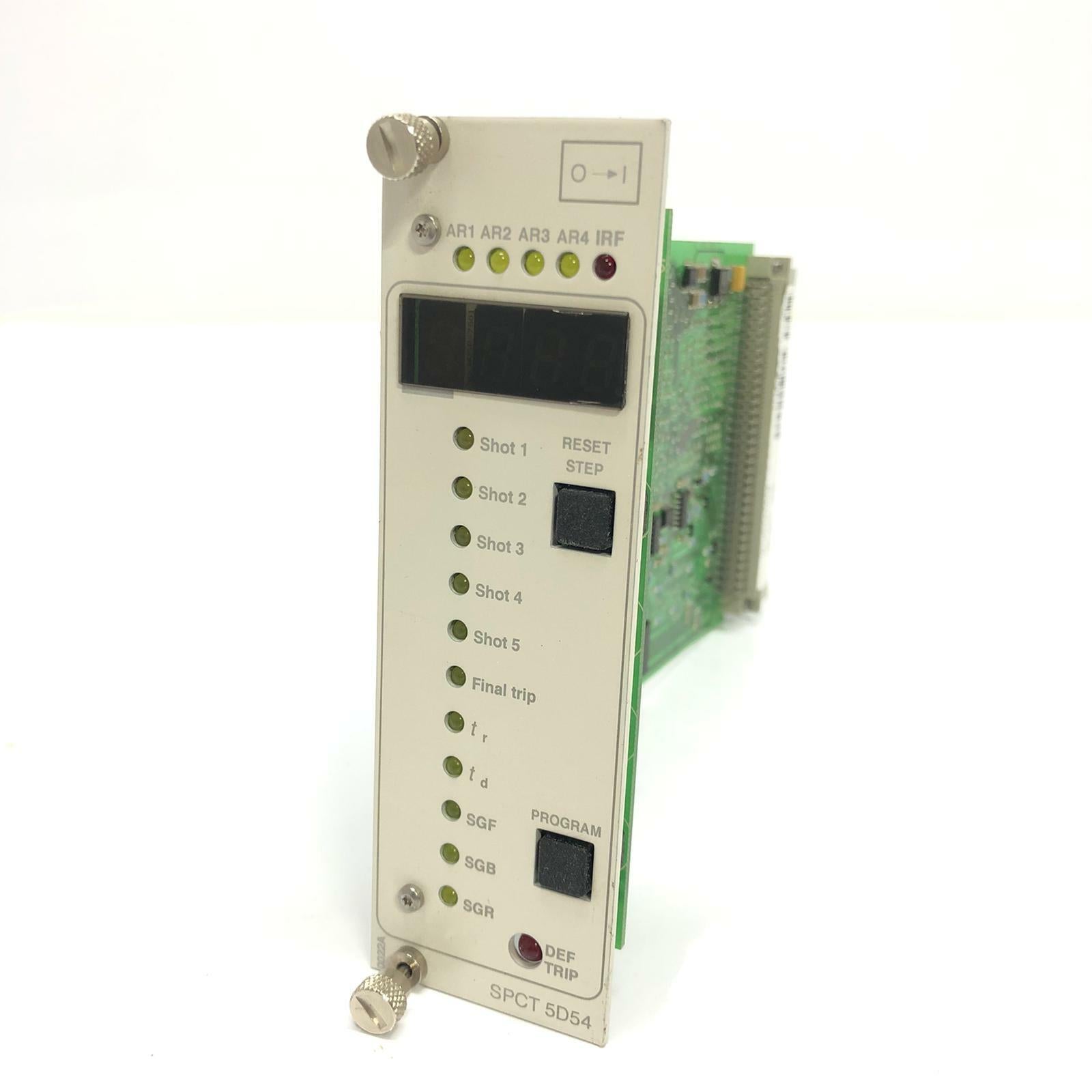 ABB SPCT 5D54-AB Distribution Automation Relay Hdsp 7801 Module W Display REV 4