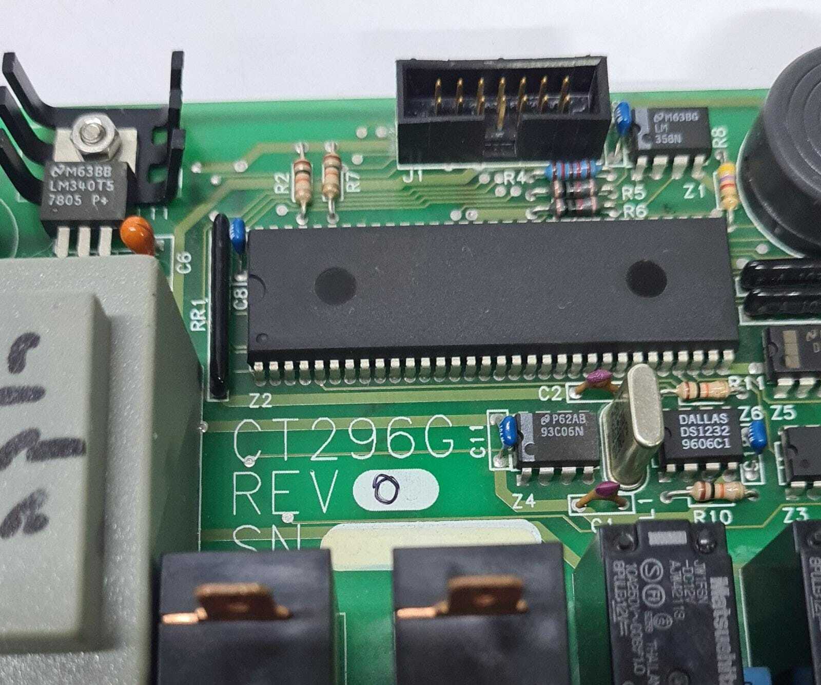 ROCA CT296G REV 0 cod. 3759652 Air Conditioning A/C Control Panel