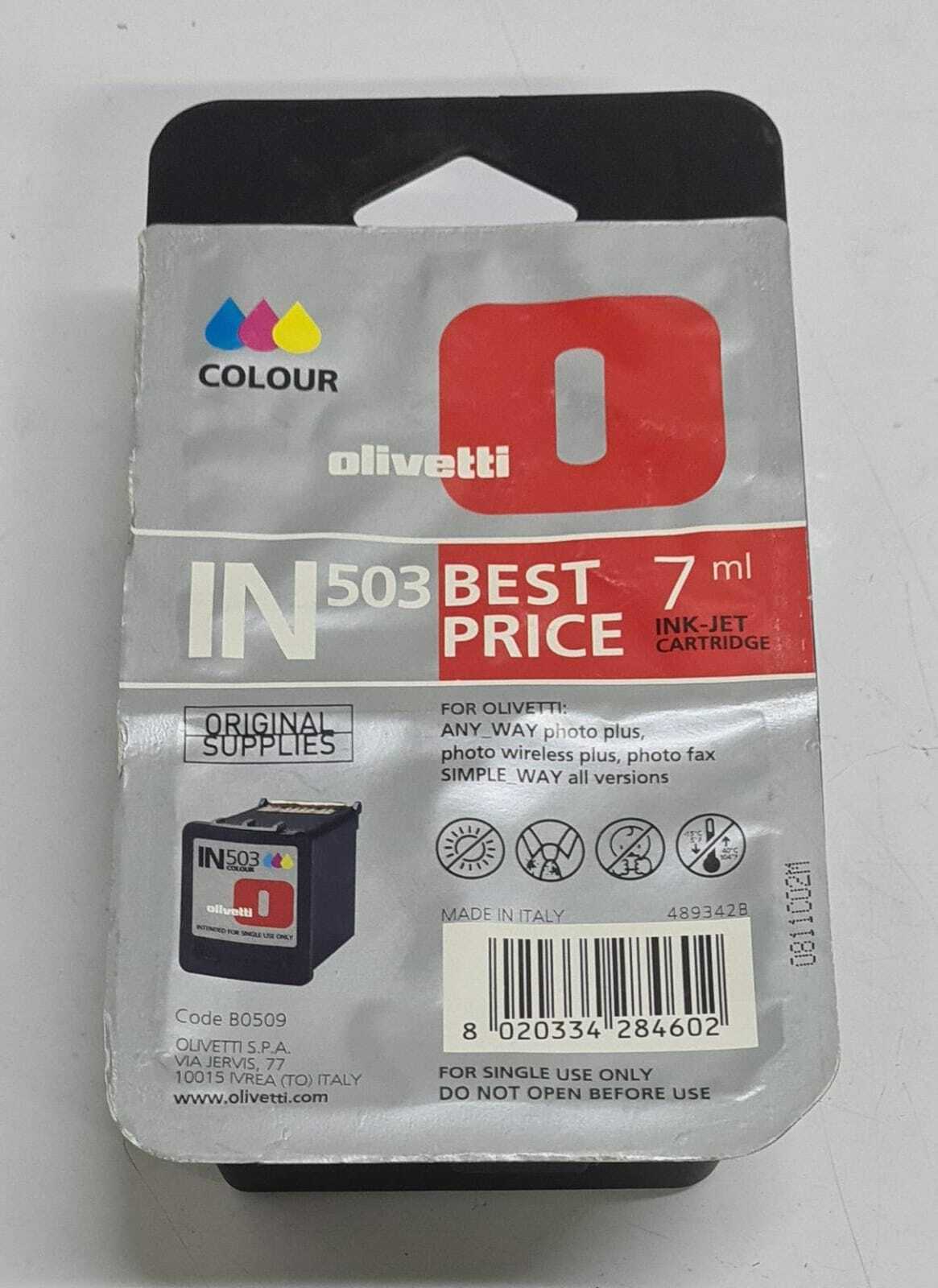 [LOT OF 7] NEW OEM Olivetti IN503 Color B0509 ANY_WAY Photo Plus Wireless fax