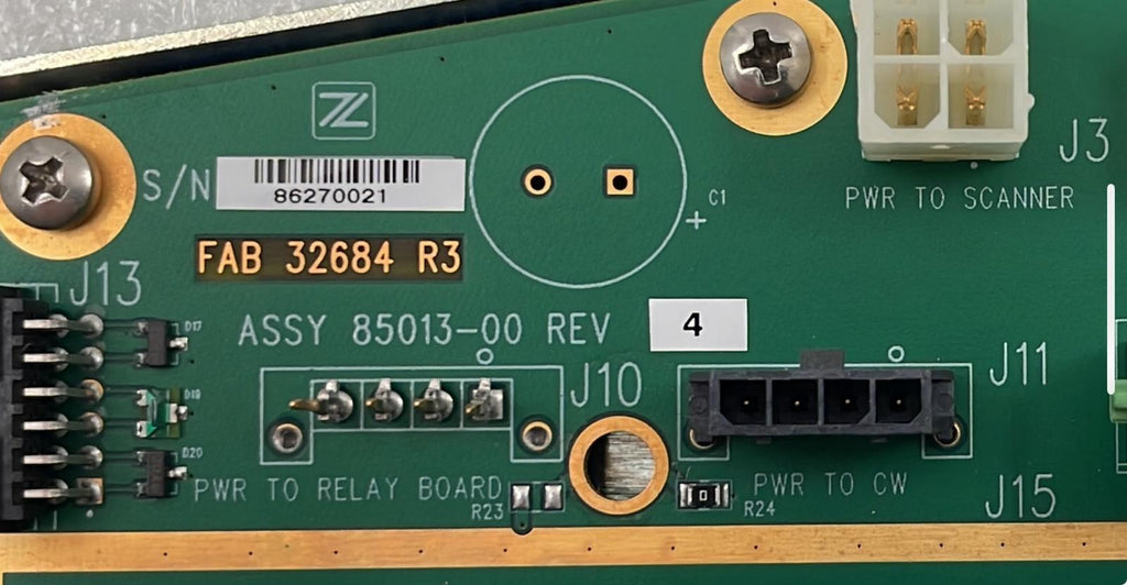 ZONARE Z.ONE SMART CART Ultrasound 85013-00 Rev 4 Main Assembly ASSY