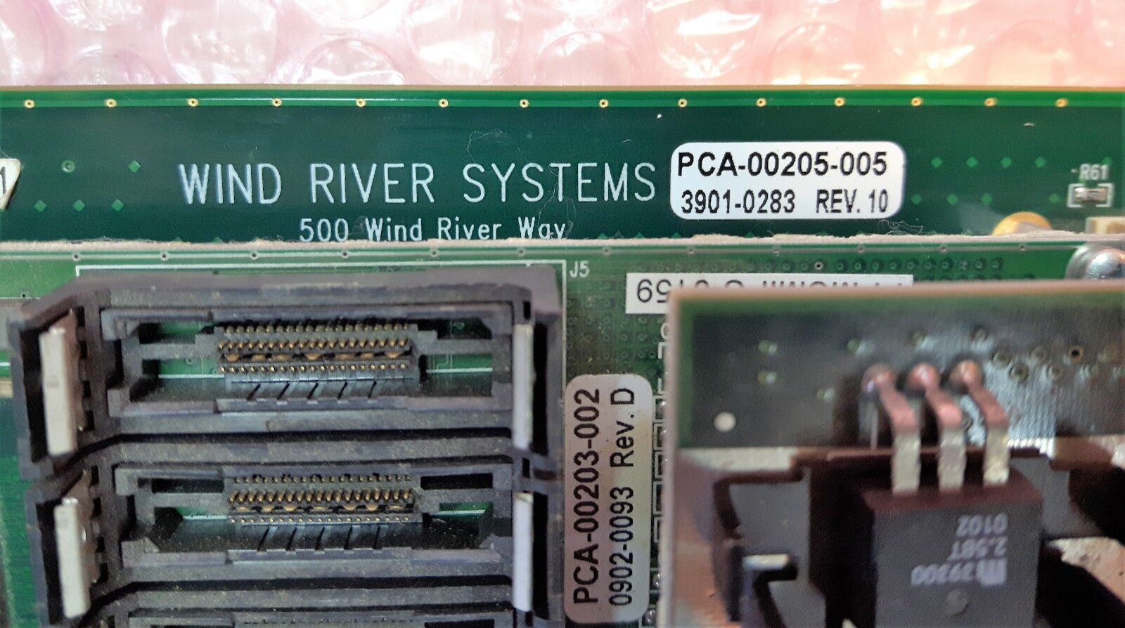 Wind River SYSTEMS PPMC Motherboard PCB-00205-002 3901-0283 PCIMBD-0581 ASSY