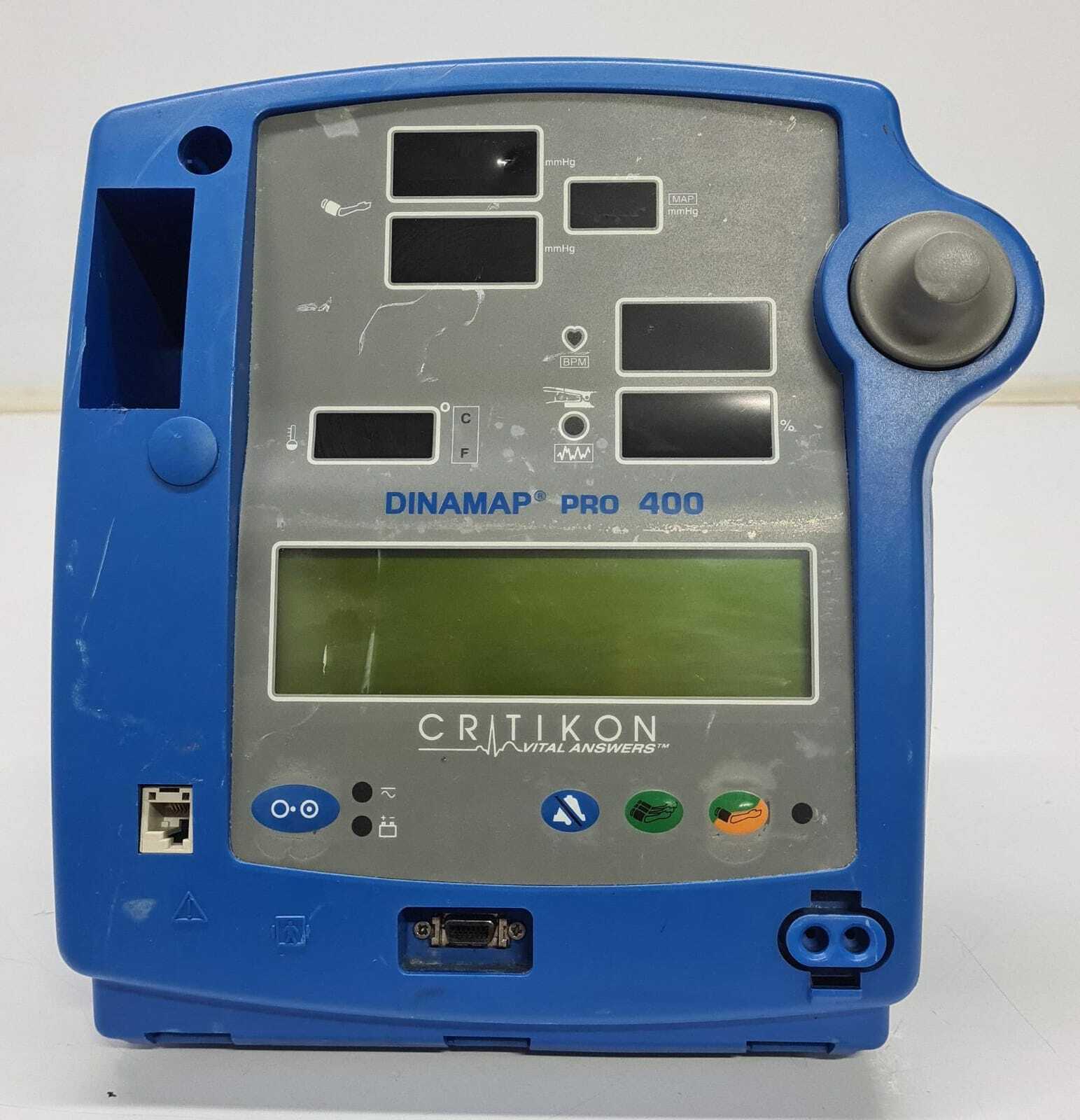 GE Dinamap PRO Series 400 Critikon Vital Signs aAnswers Patient Monitor DP400